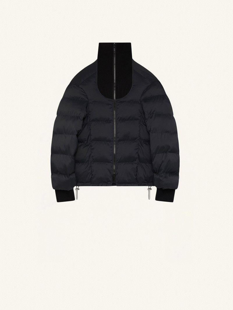 COAT NYLON HIGH COLLAR PUFFER 1