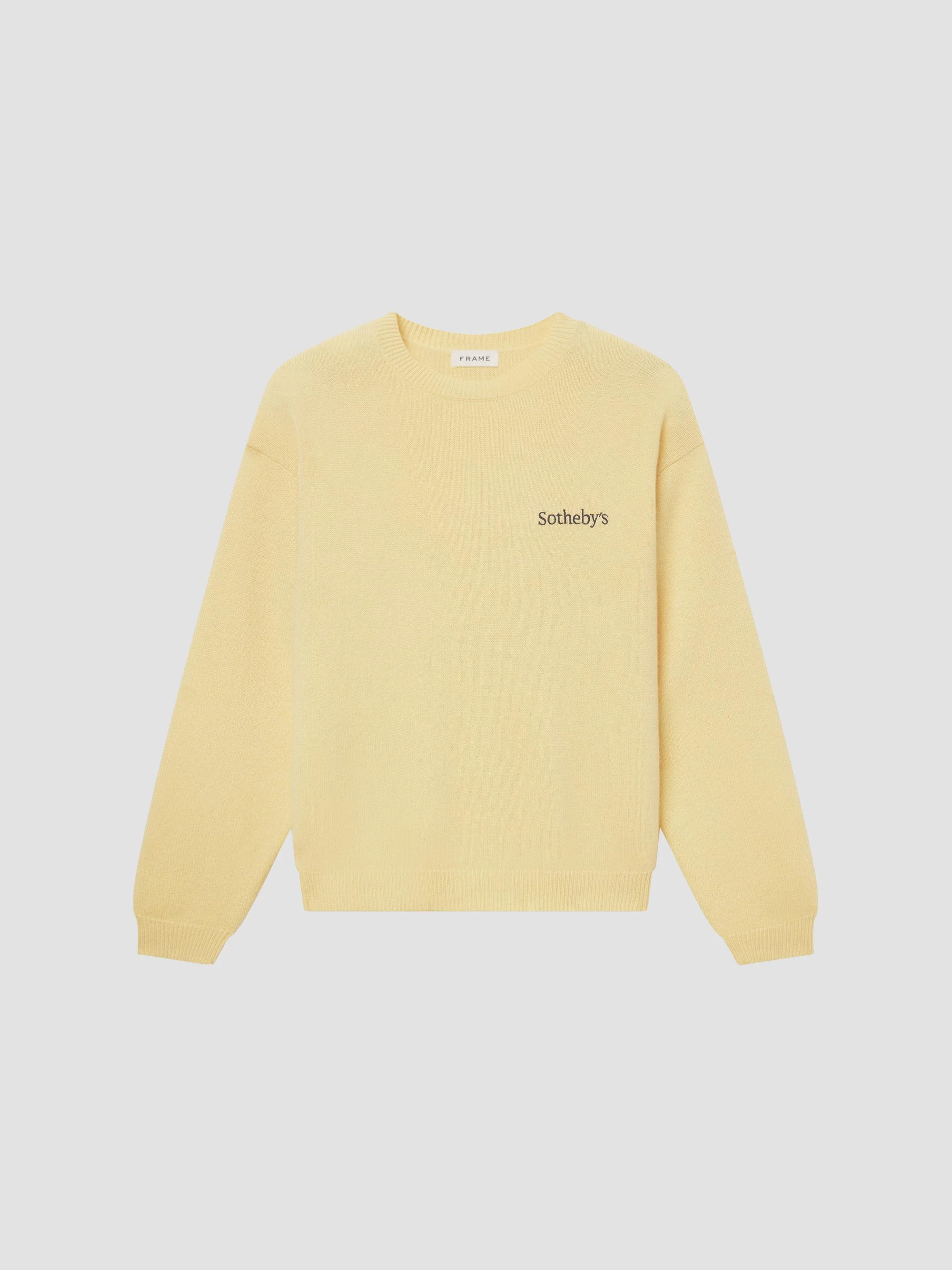 Unisex x Sotheby's Cashmere Sweater - Yellow - 1