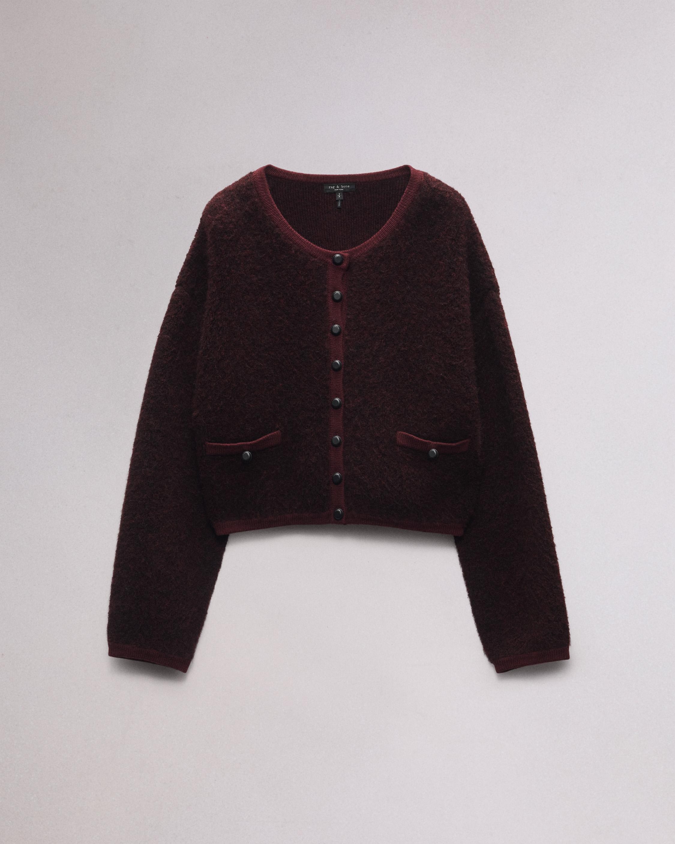 Kaia Boucle Cardigan - 1