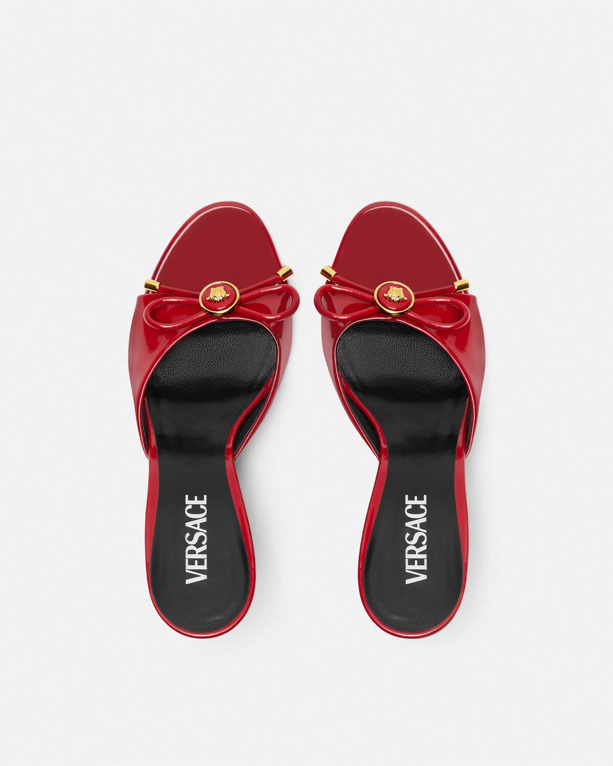 Opera Bow Patent Mules 85 mm - 5
