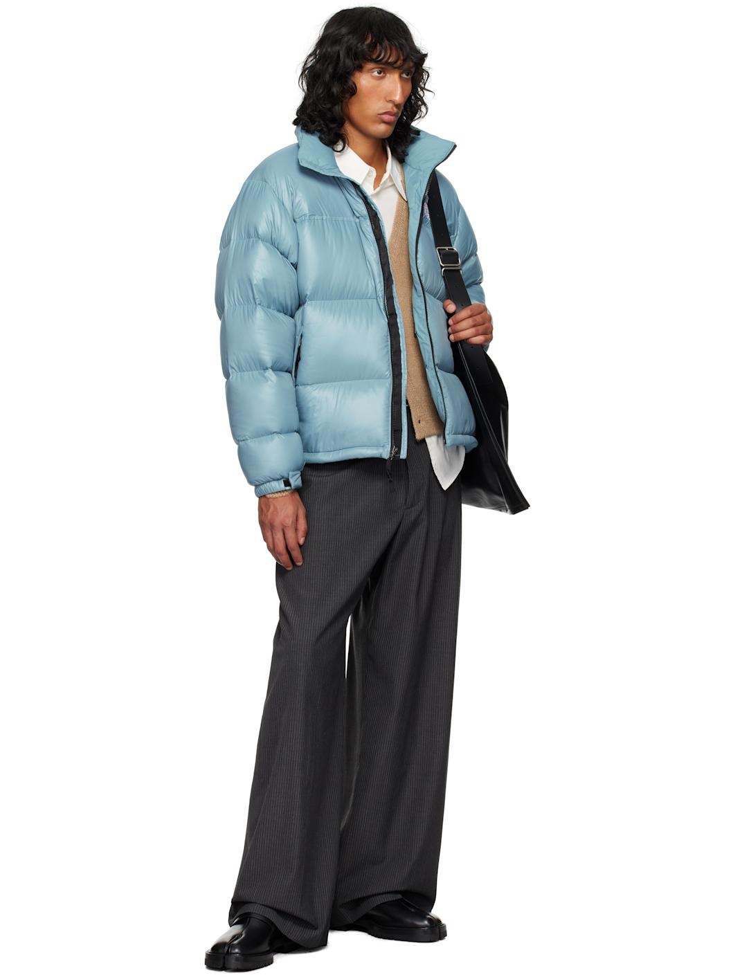 SSENSE Exclusive Blue 1996 Retro Nuptse Down Jacket - 5