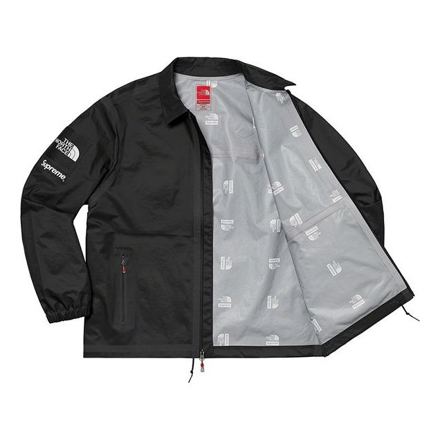 Supreme x The North Face Summit Outer Tape Seam Coaches Jacket 'Black' SUP-SS21-742 - 3