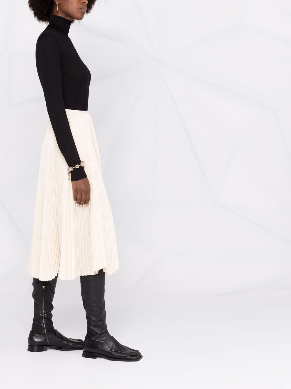 roll-neck wool jumper - 10