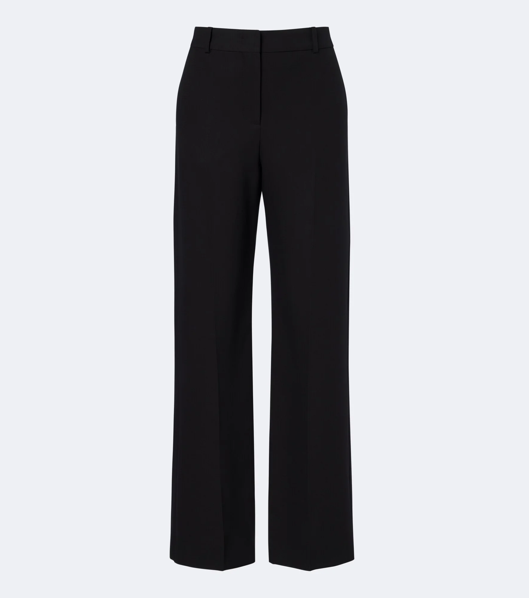 Silk and cotton wide-leg pants - 1