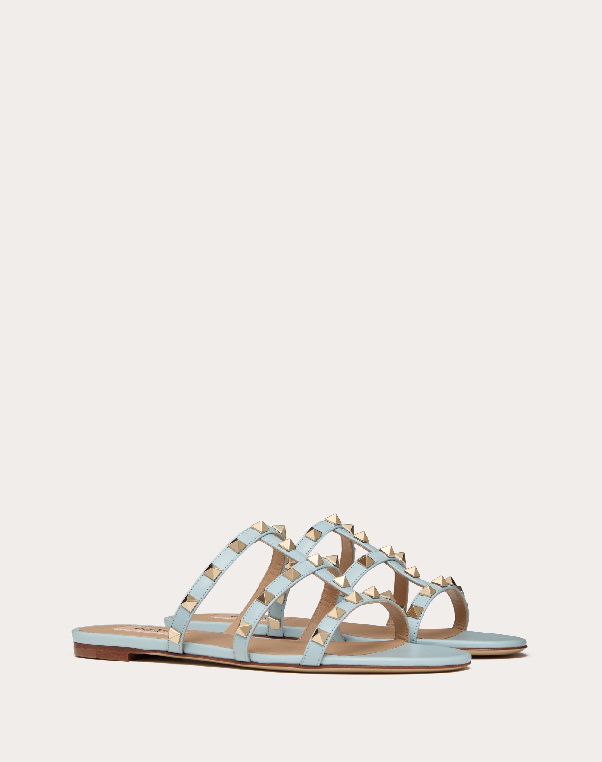 ROCKSTUD FLAT SLIDE SANDAL - 2