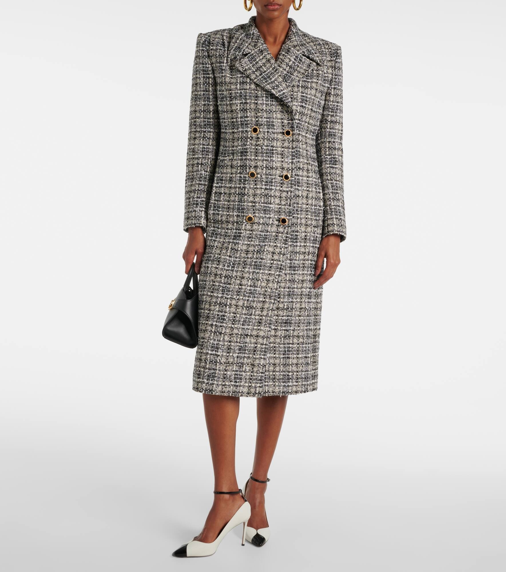 Lurex® tweed coat - 6