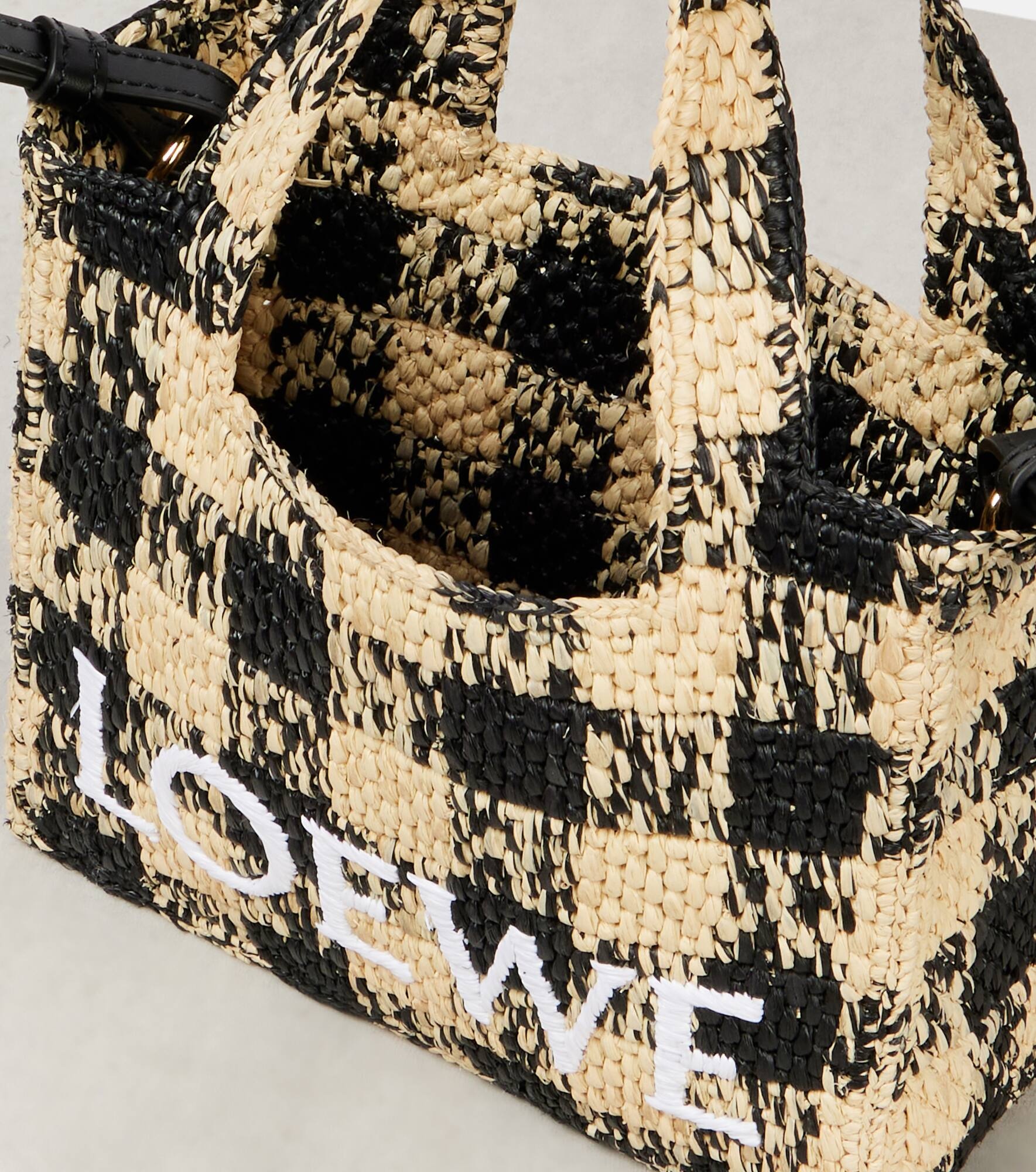 Paula's Ibiza Loewe Font Small tote bag - 3
