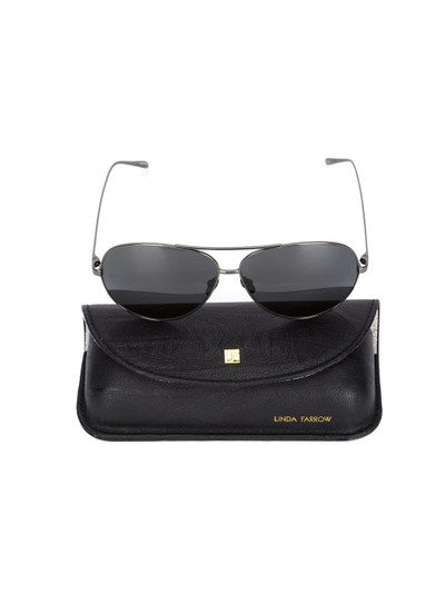 LINDA FARROW aviator sunglasses outlook