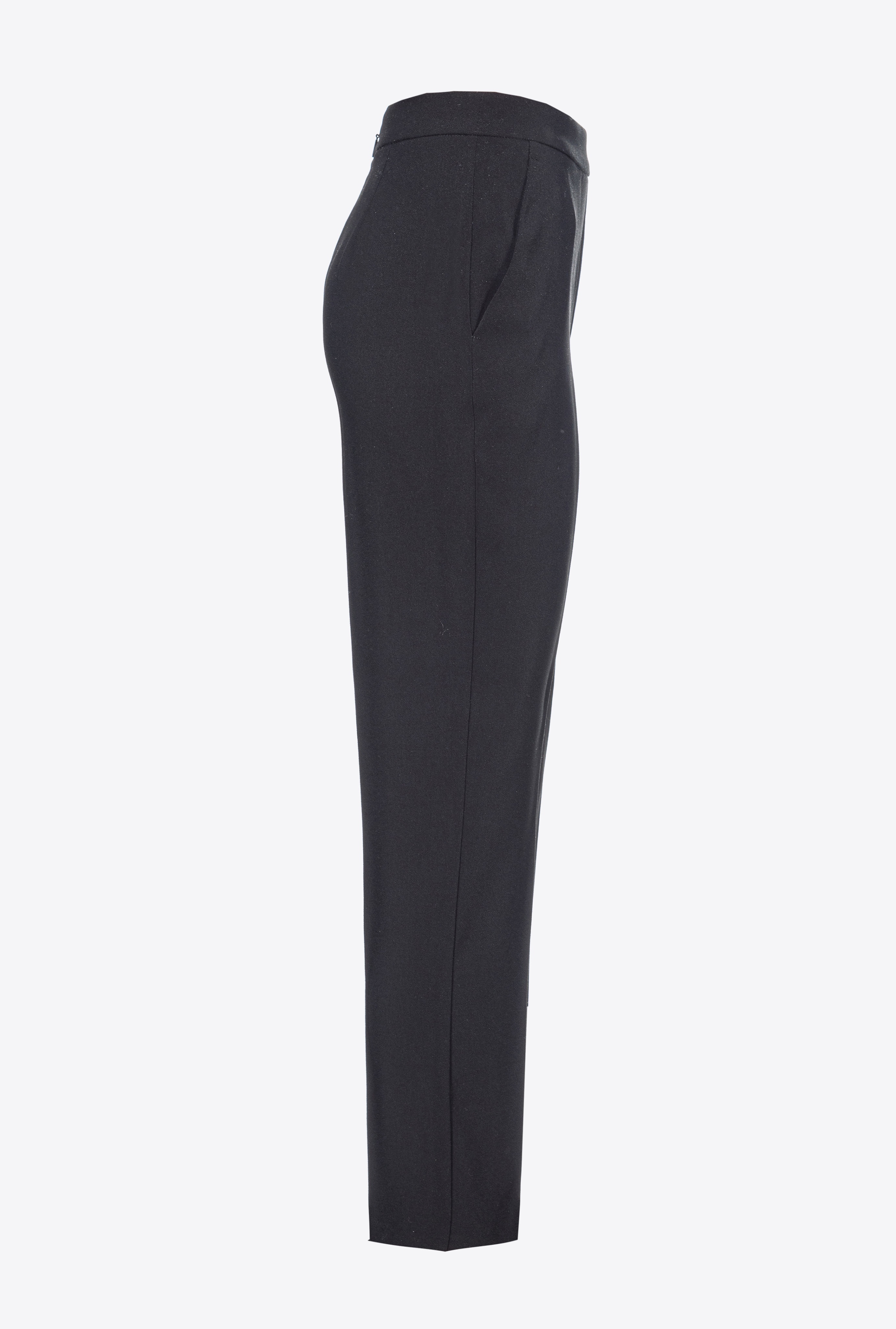 SLIM-FIT TROUSERS IN STRETCH CREPE - 5