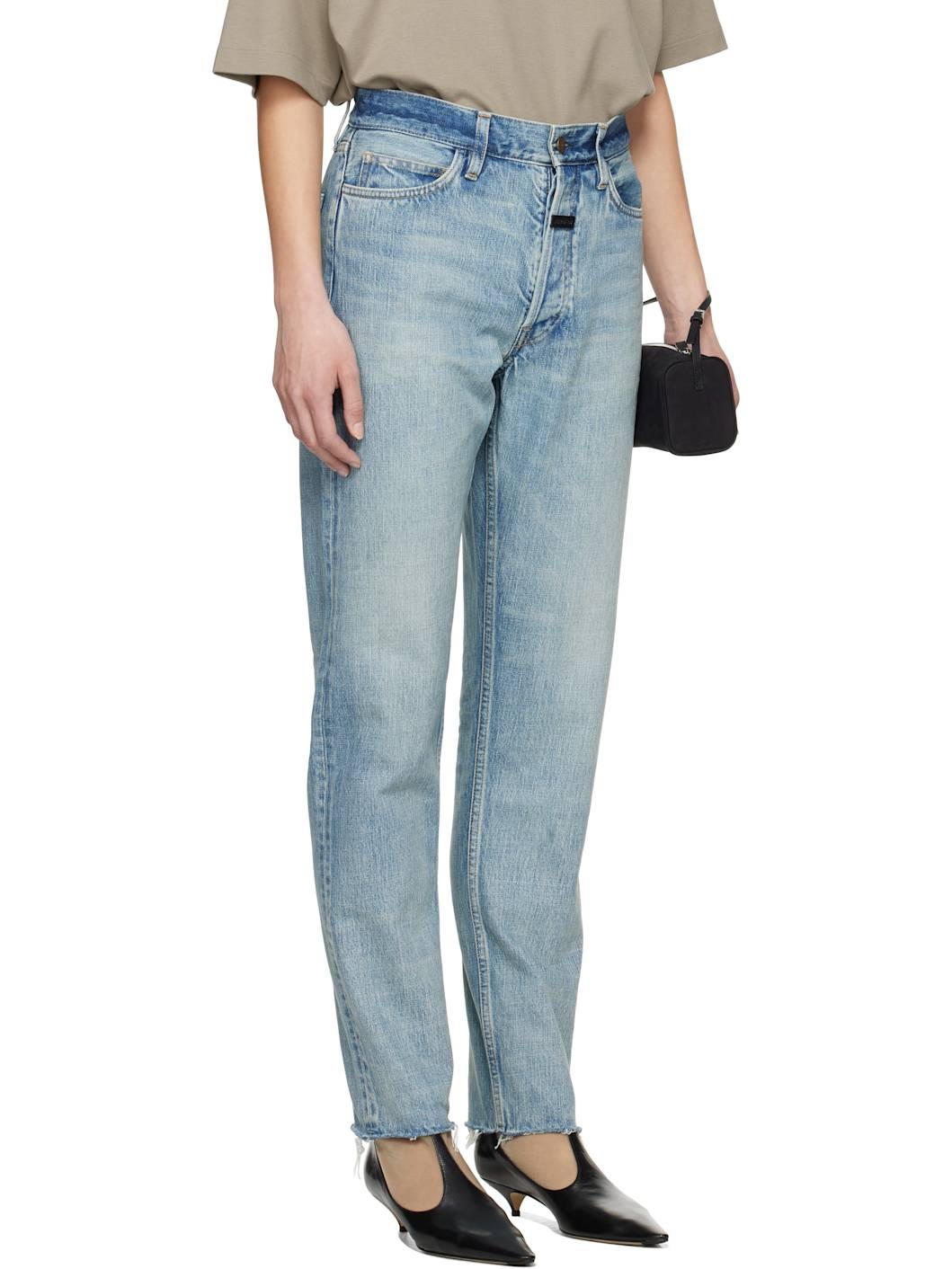 Blue Classic 5 Pocket Jeans - 2