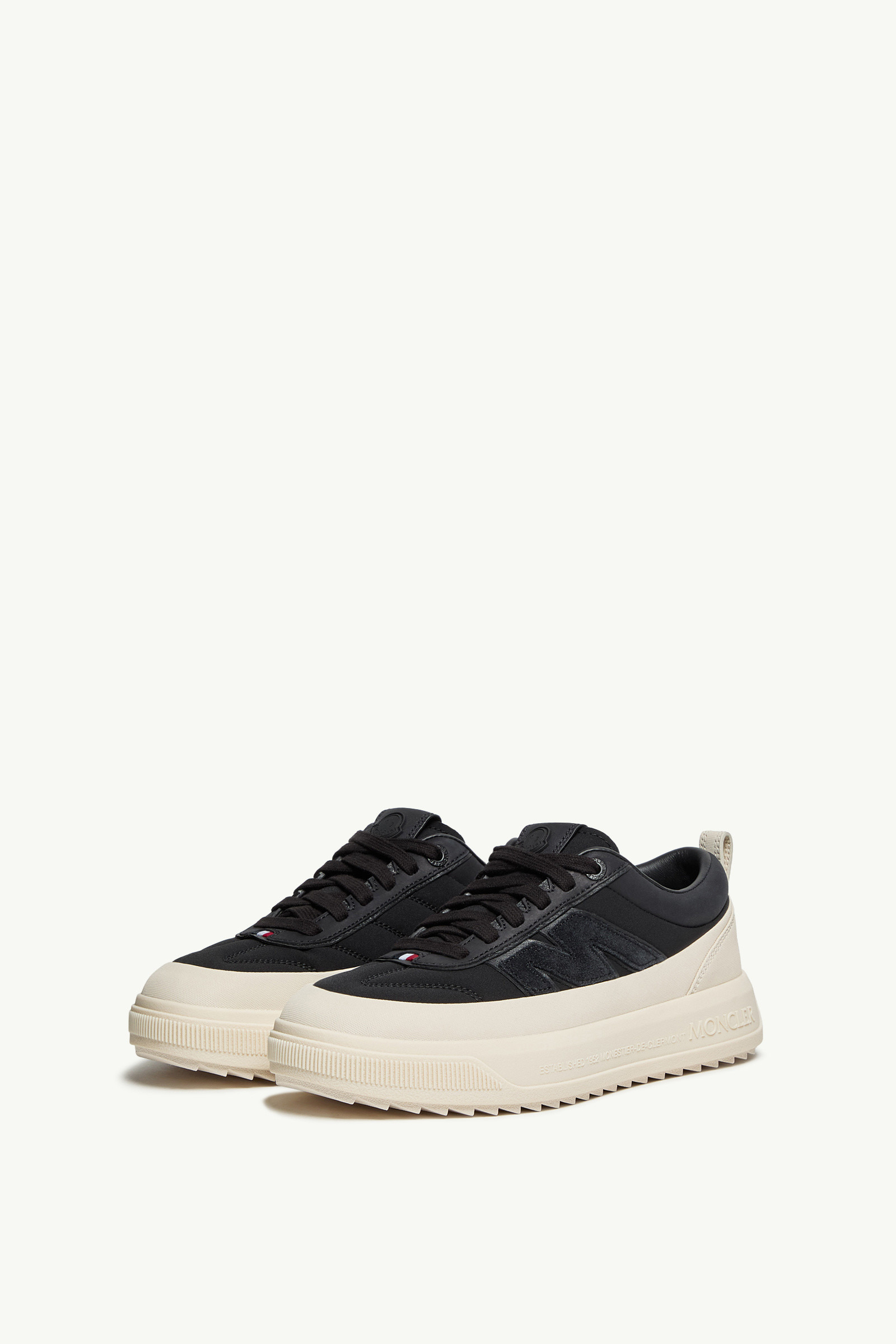 Moncler Altive Nubuck & Suede Sneakers - 4