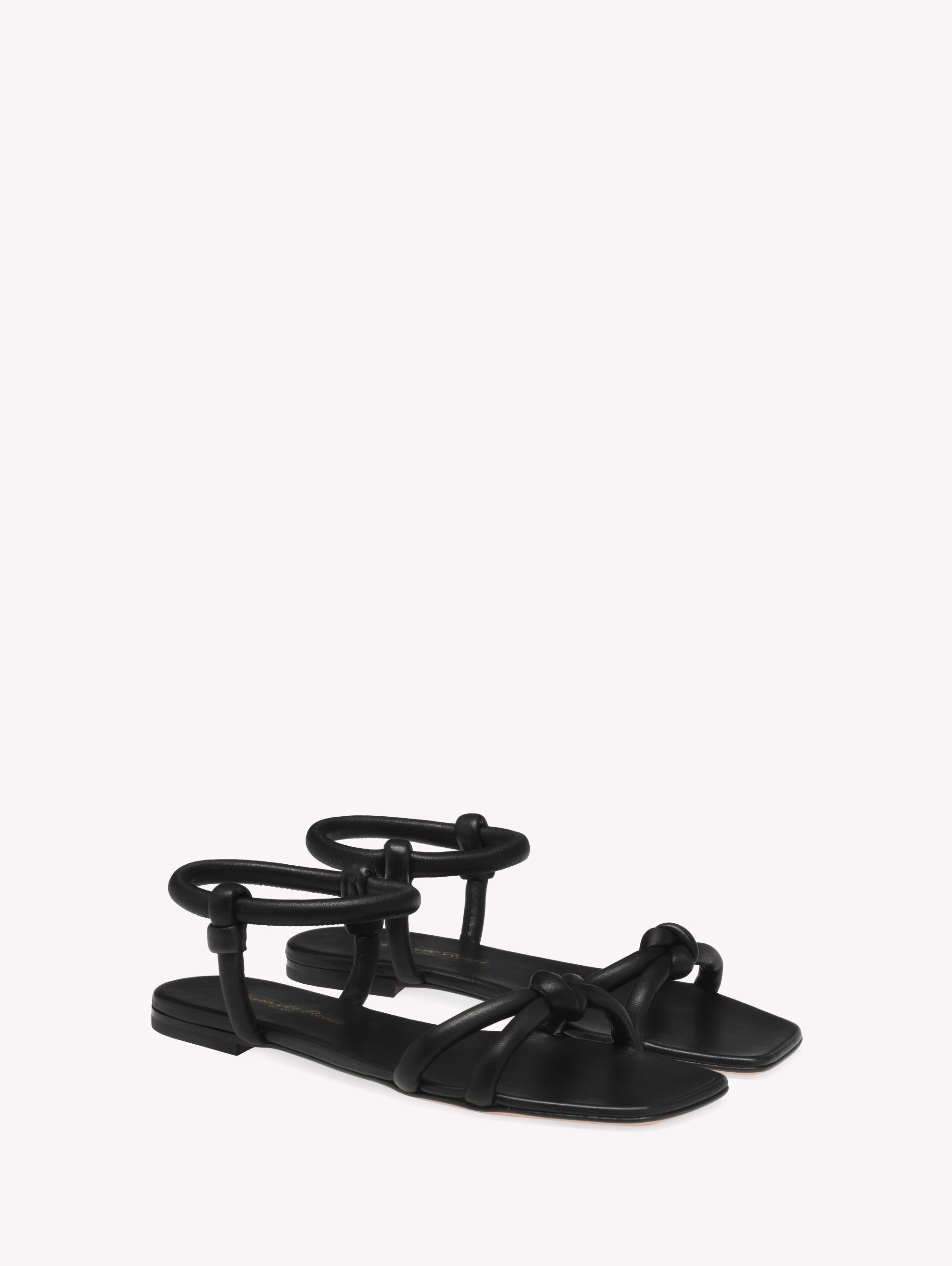 Gianvito Rossi Juno 05 Flat in Black at Nordstrom - 2