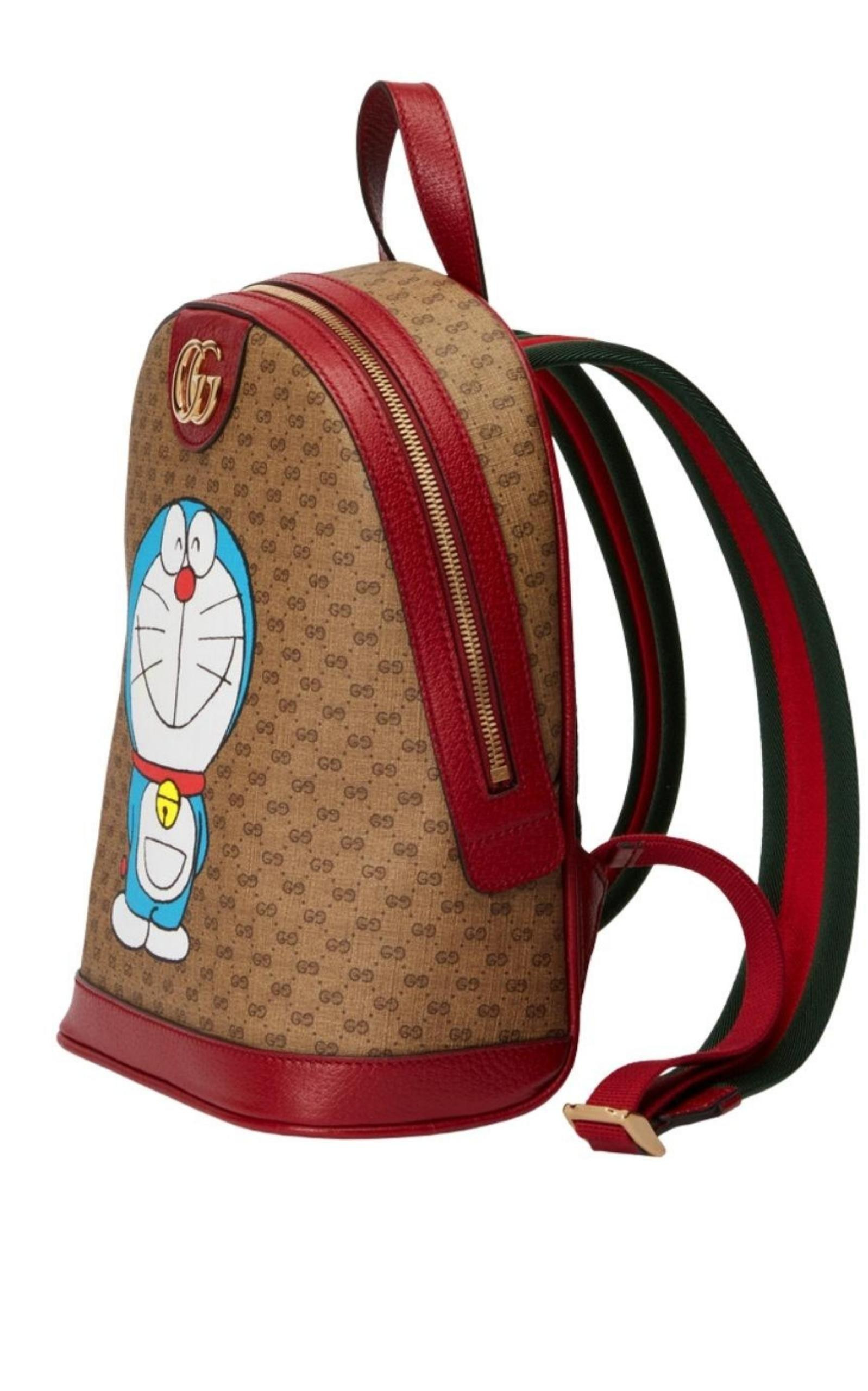 Natural Doraemon X Small Backpack - 2