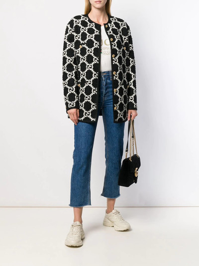 GUCCI Oversize GG Sylvie tweed jacket outlook