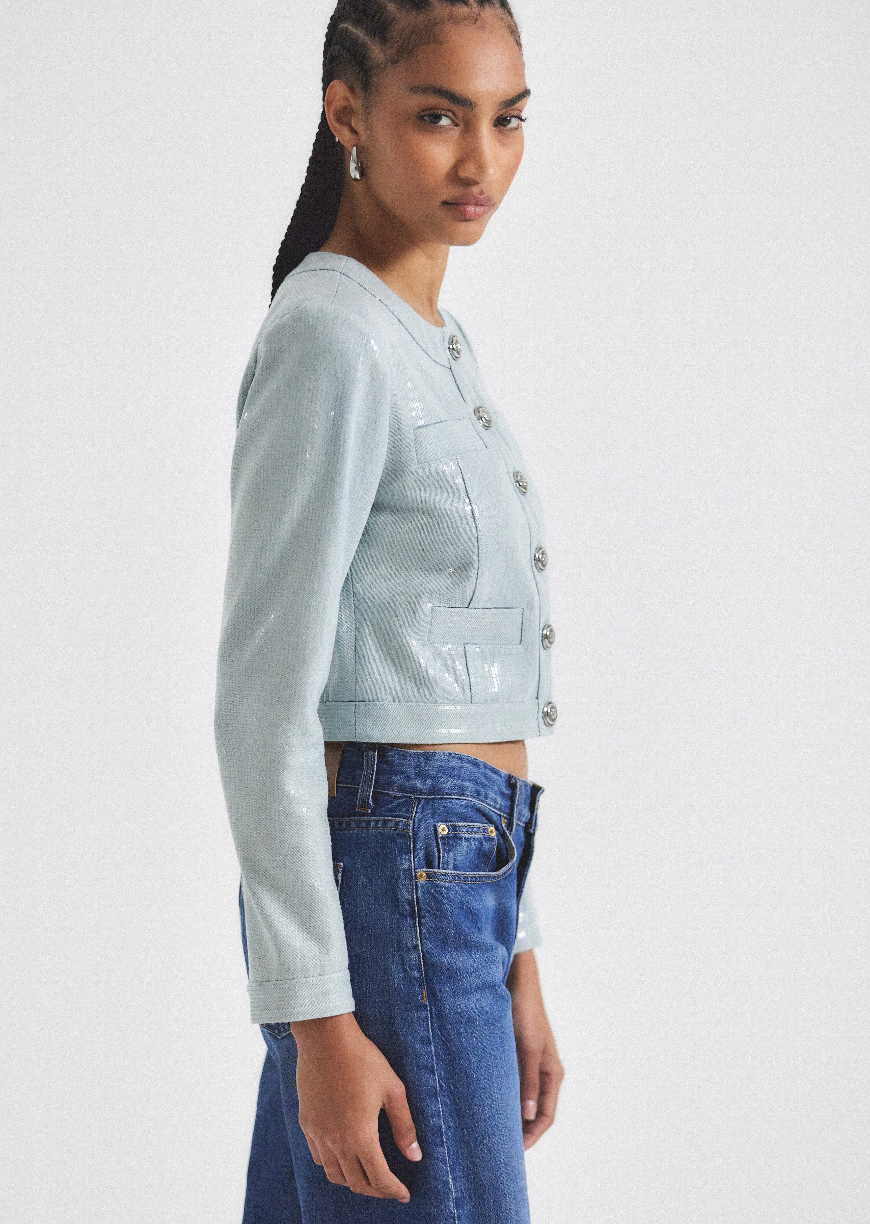 PENNY SEQUIN JACKET - 4