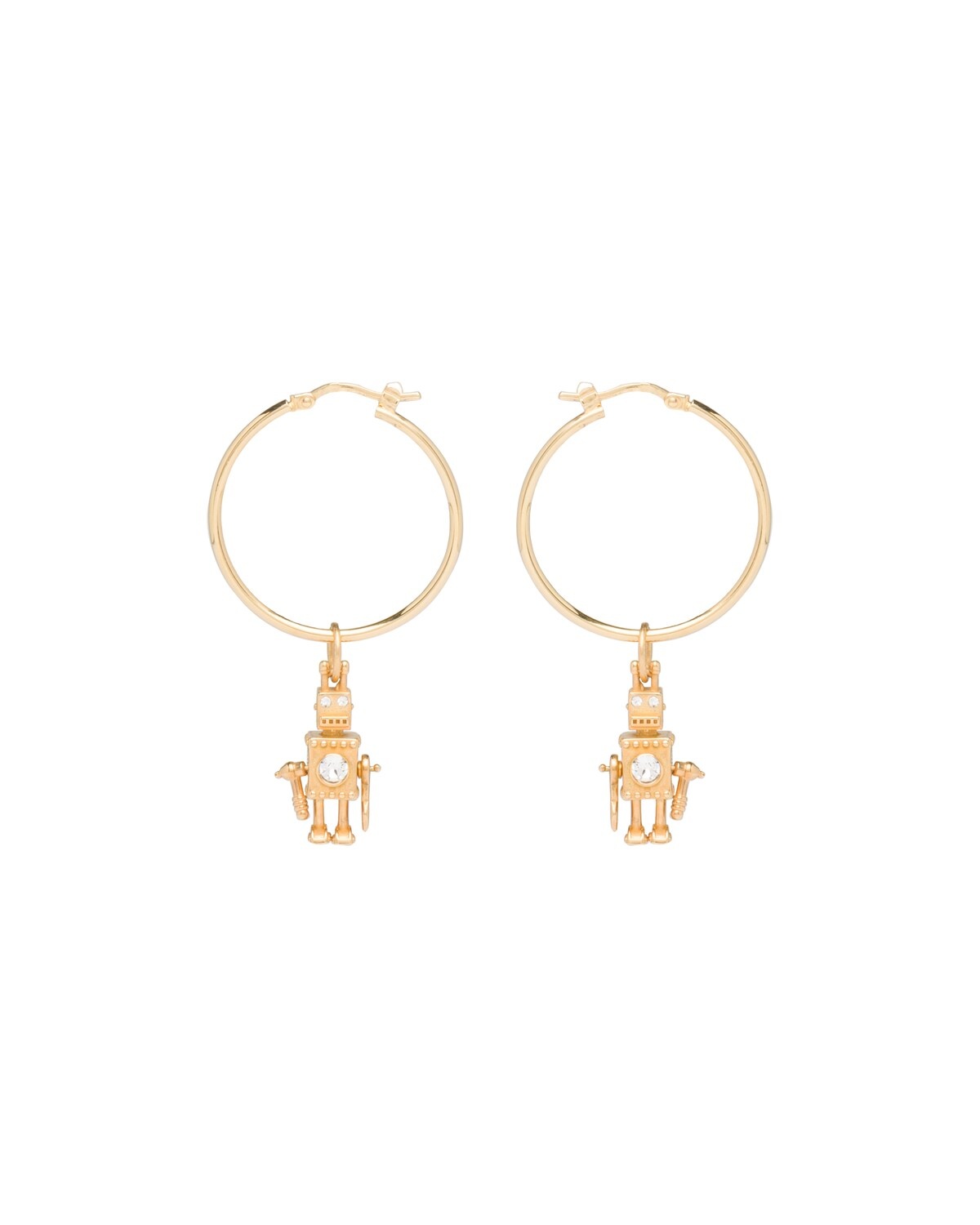 Prada Fine Jewellery gold and diamond earrings - 3