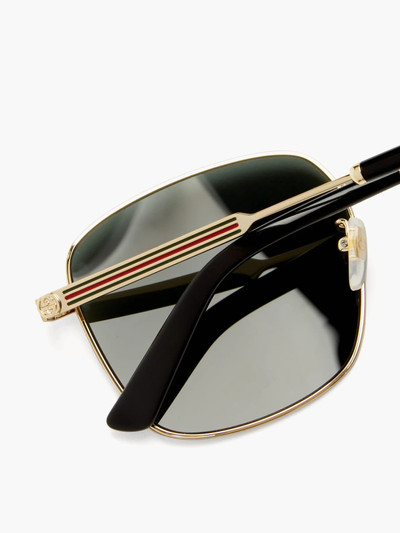 GUCCI Square metal sunglasses outlook