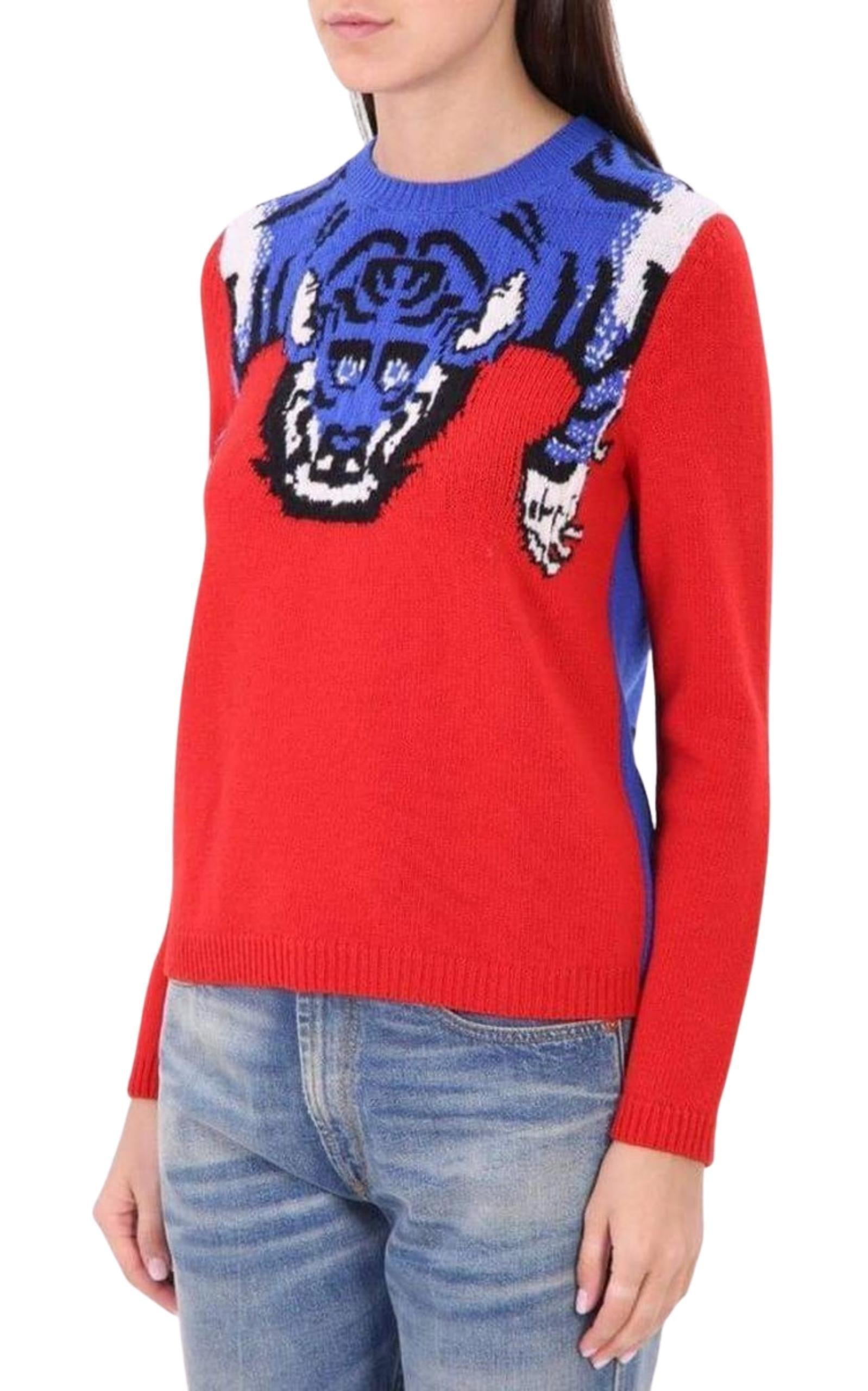 Tiger Knit Sweater Jumper - 3