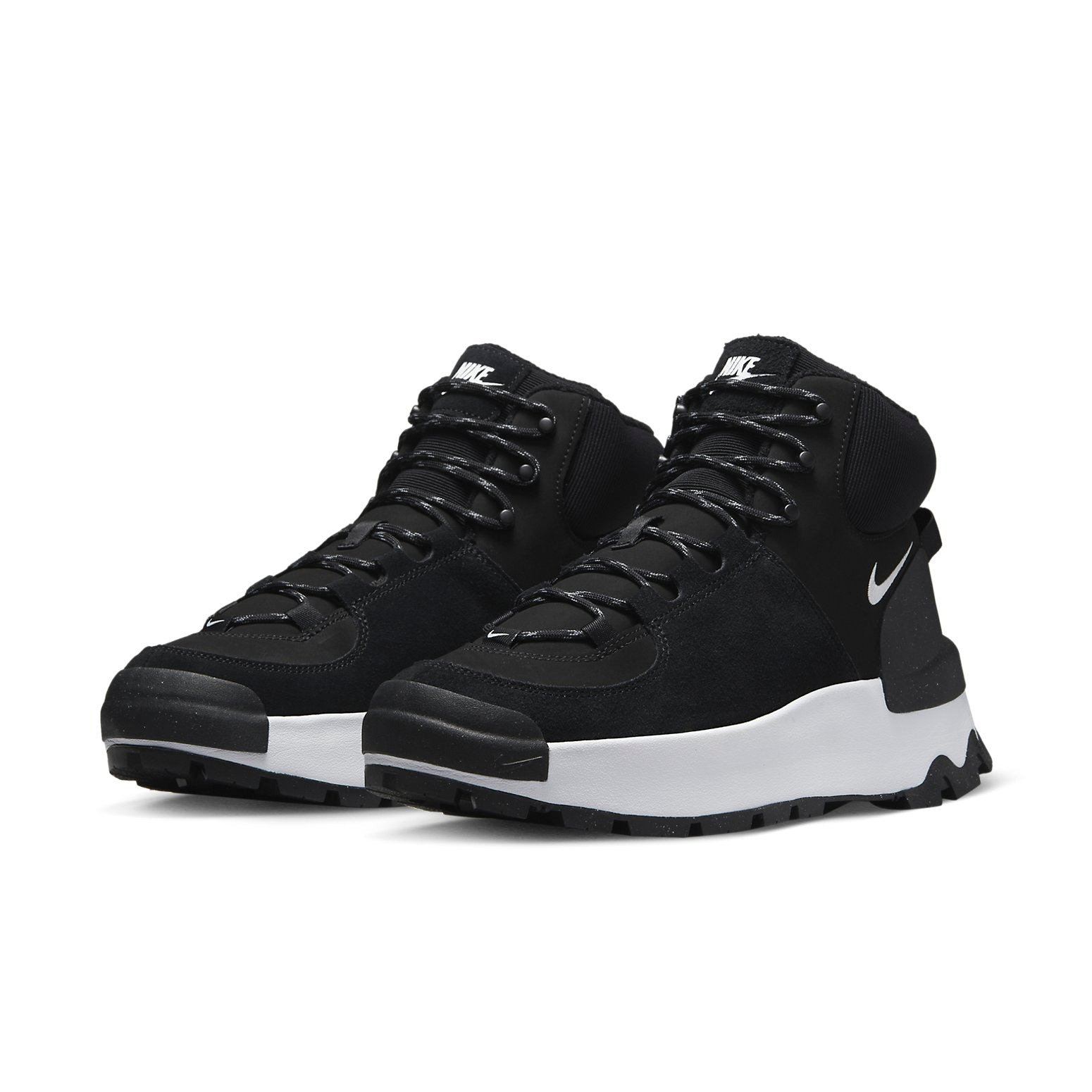 (WMNS) Nike City Classic Boot 'Black White' DQ5601-001 - 3