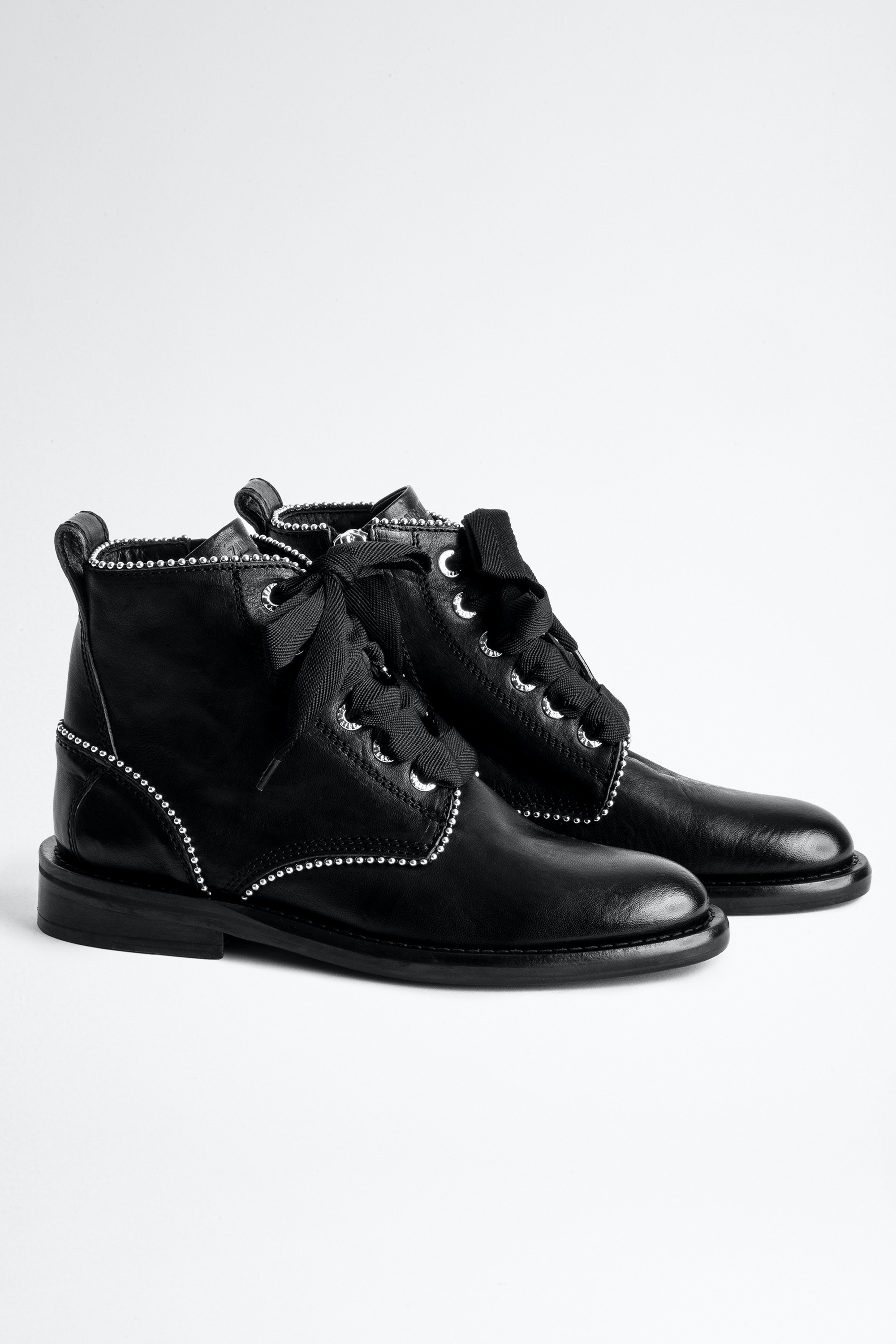 Laureen Roma Studs Ankle Boots - 2