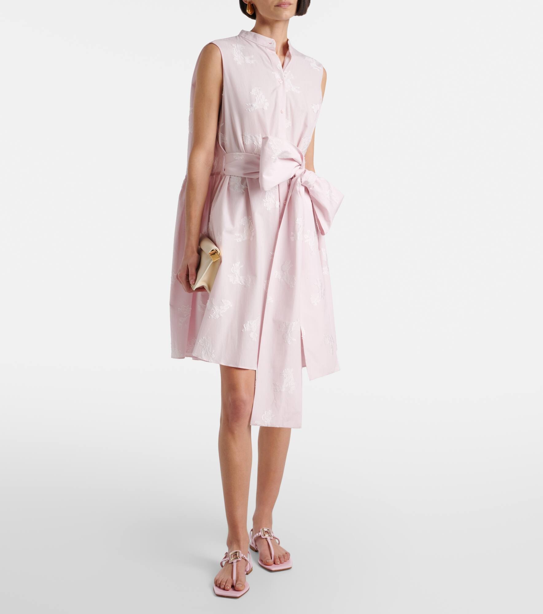 Bow-detail minidress - 2