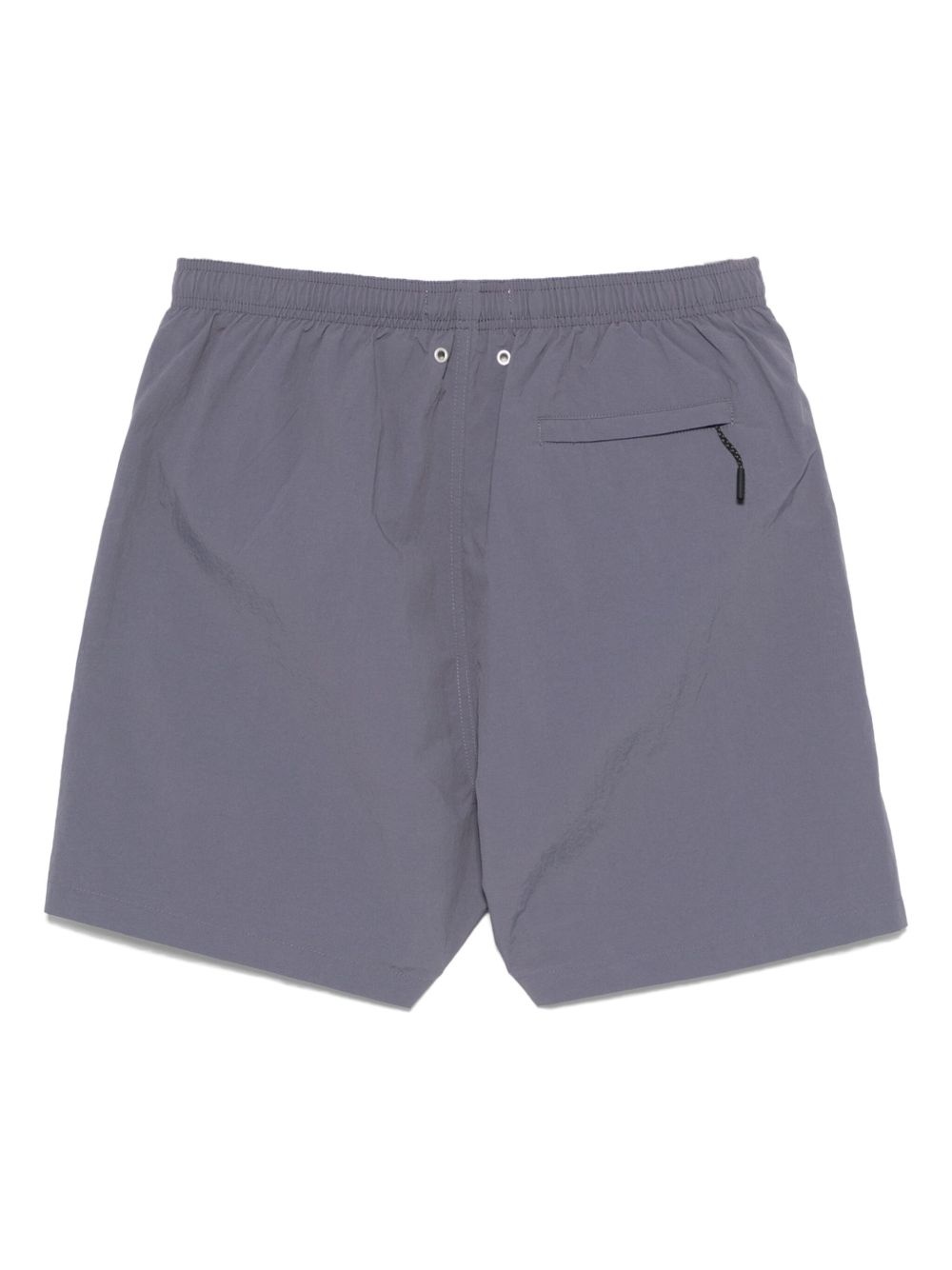 logo-embroidered swim shorts - 2