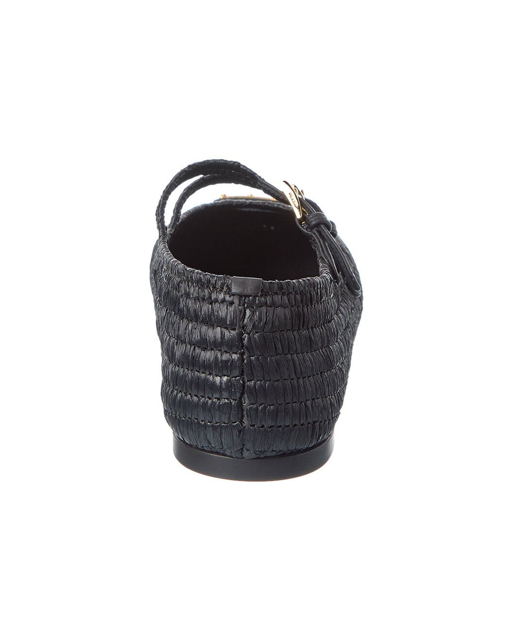 Prada Logo Crochet Ballerina Flat - 3