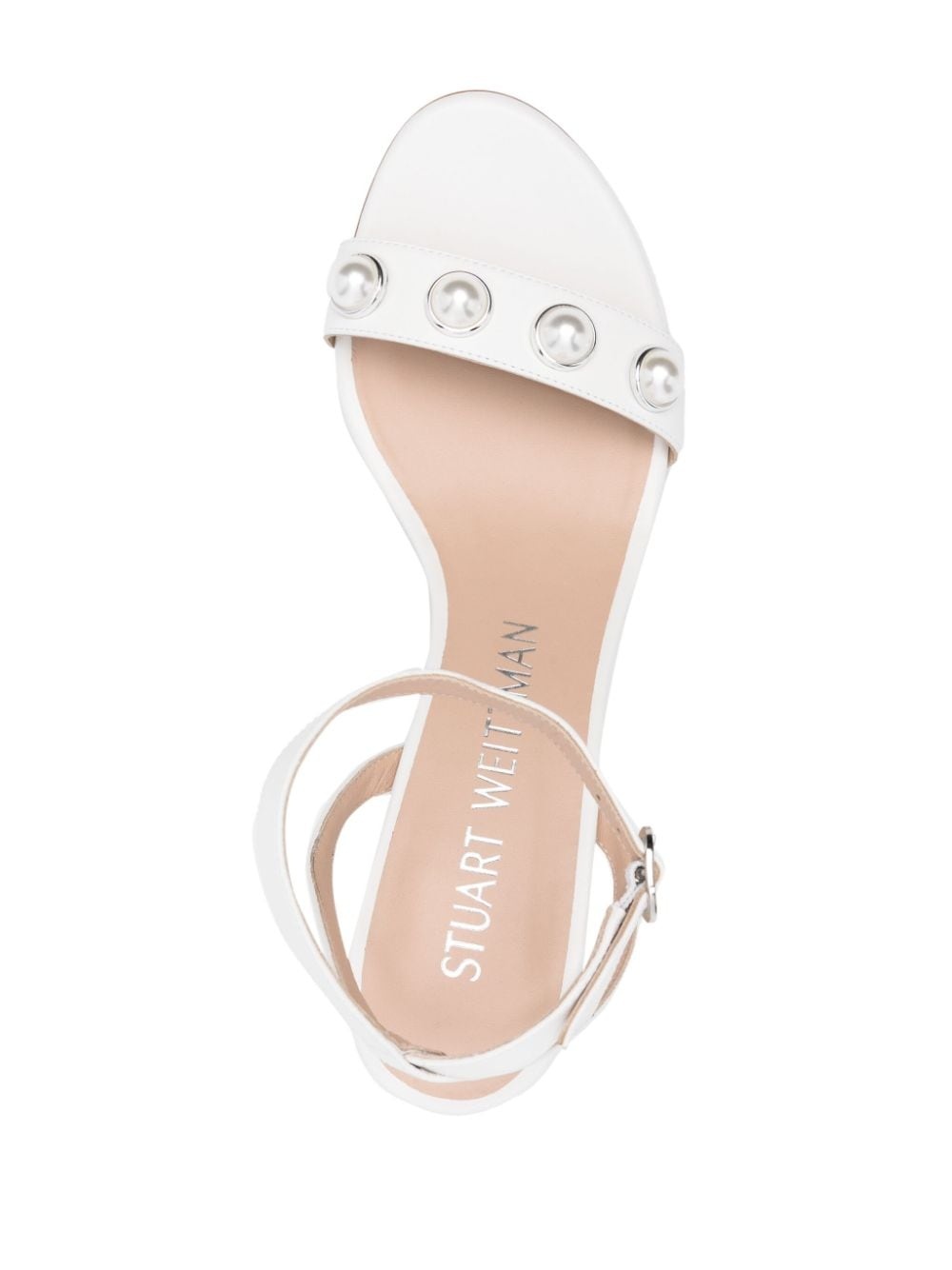 Nearlybare Portia 85mm leather sandals - 4