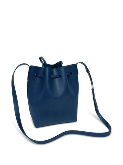 Mansur Gavriel mini leather bucket bag outlook