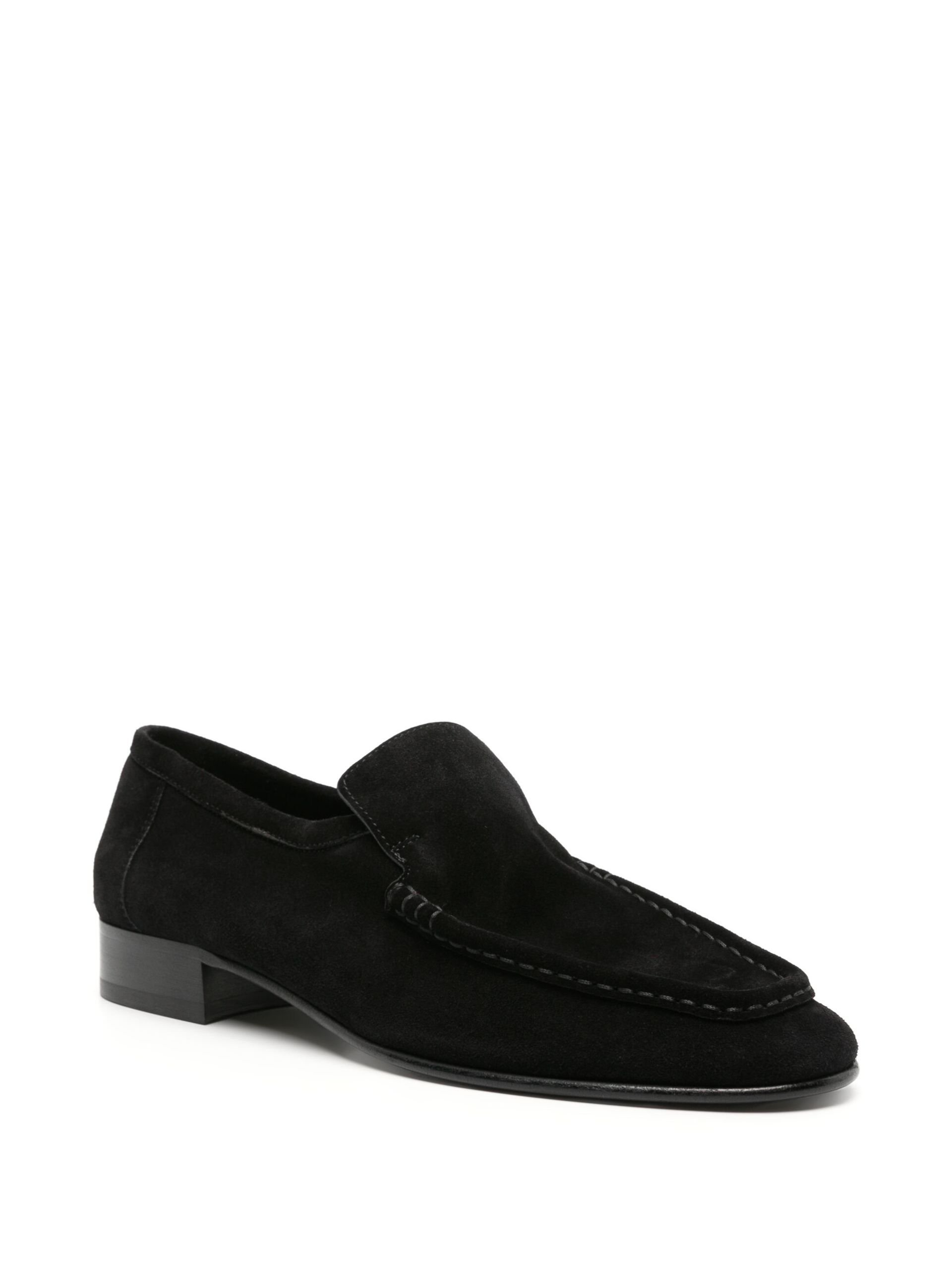 Black Suede Loafers - 2