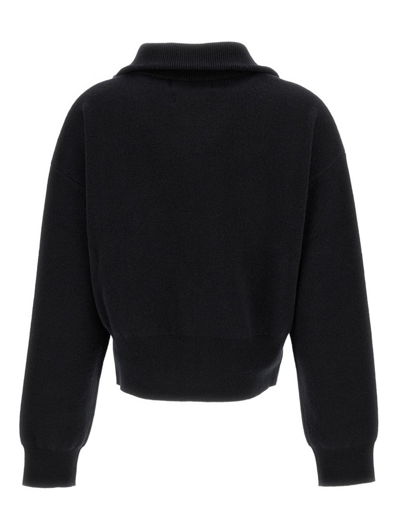 extreme cashmere zip-fastening cardigan outlook