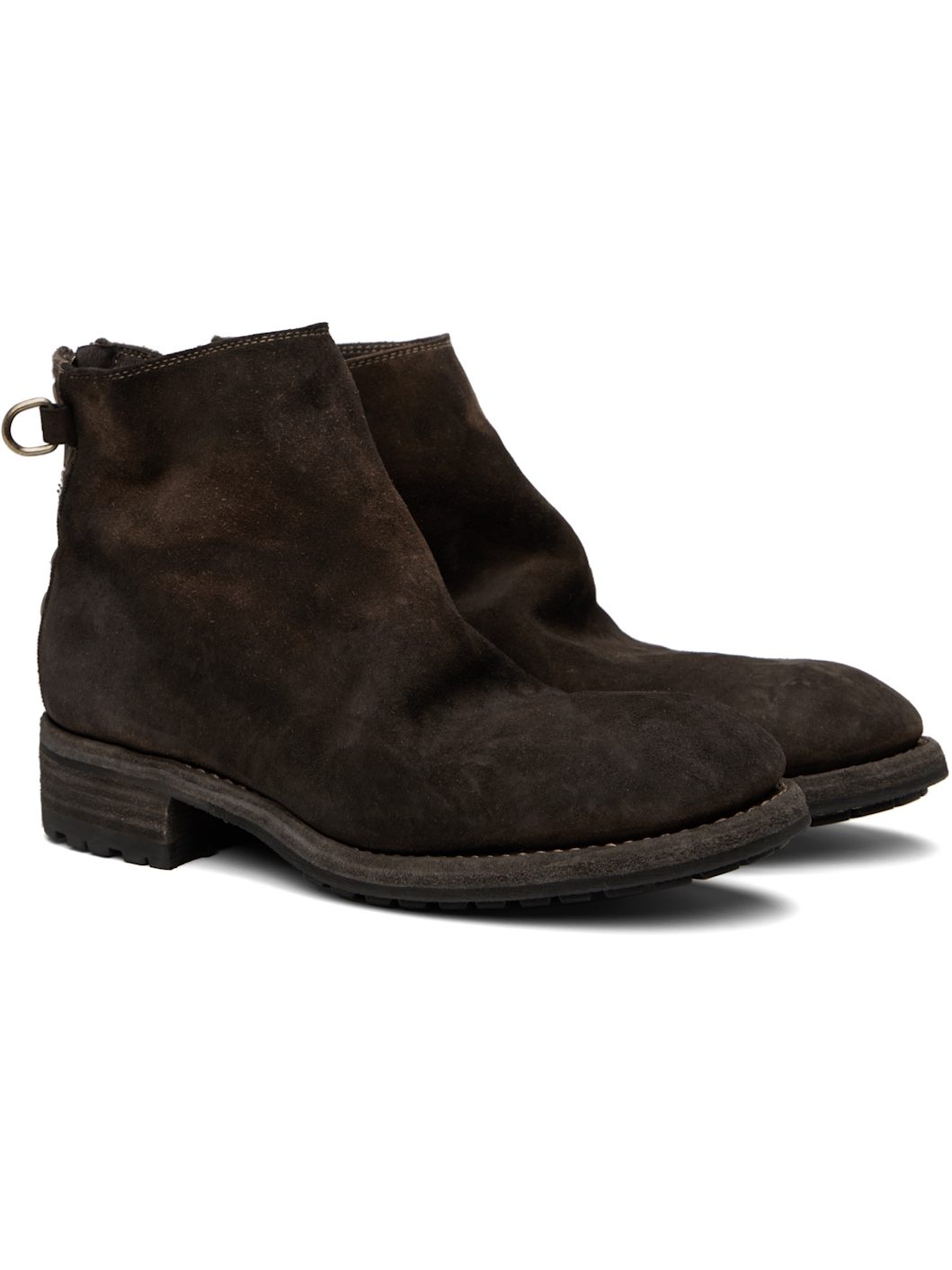 Brown Guidi Edition UC1E4F01 Boots - 4