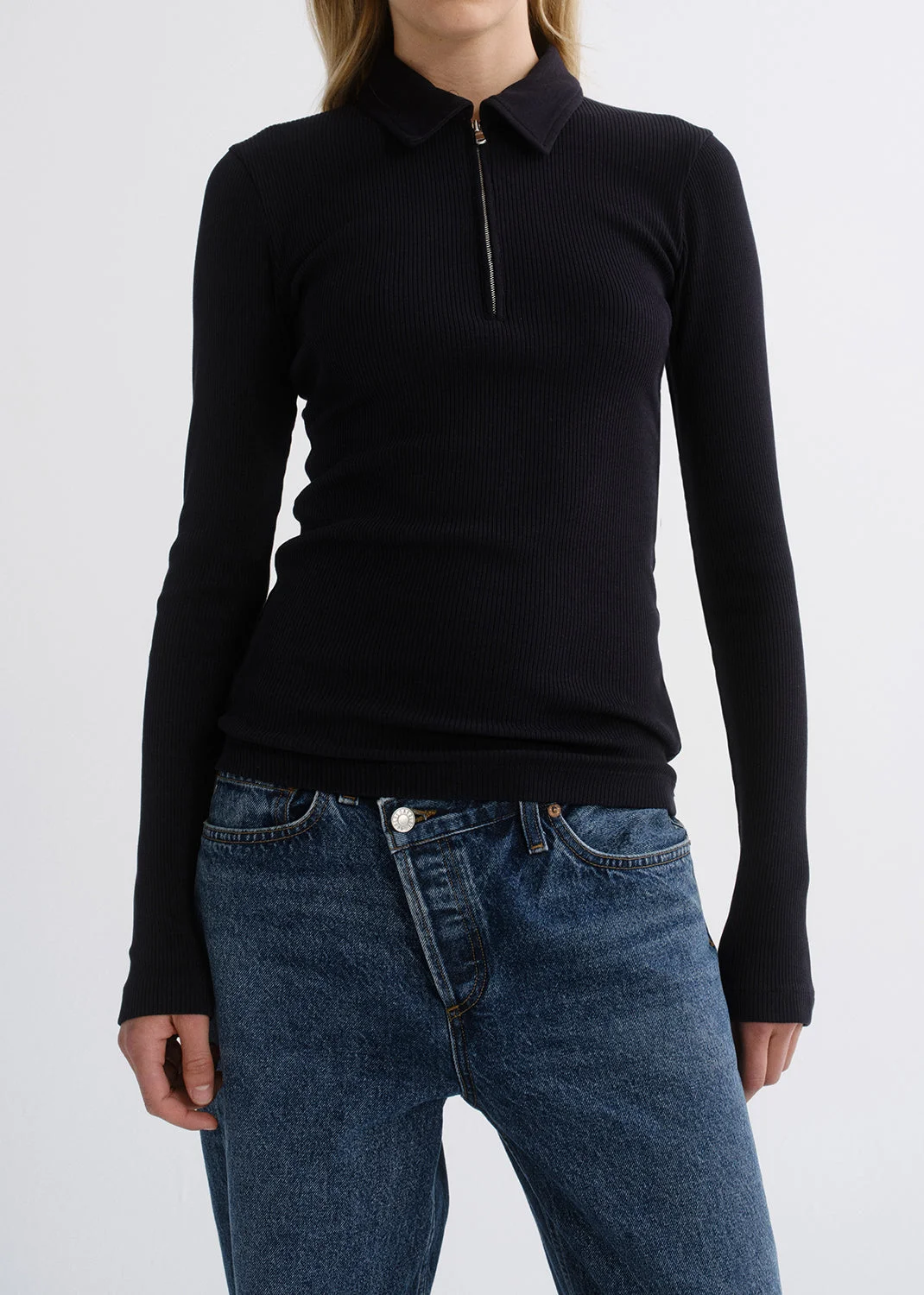 AMICA ZIP POLO IN OBSCURA - 1