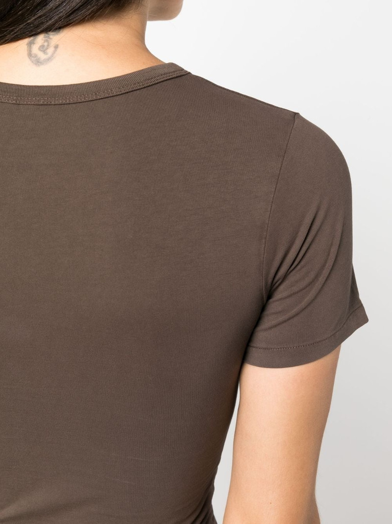 short-sleeved organic-cotton T-shirt 5