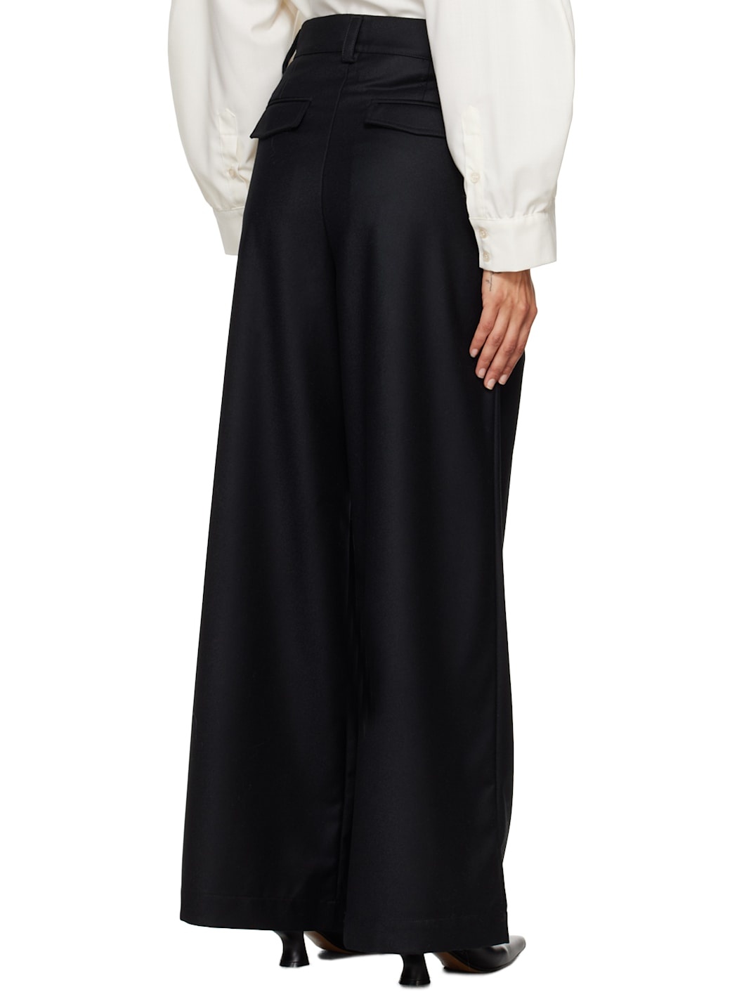 Black Olympe Trousers - 3