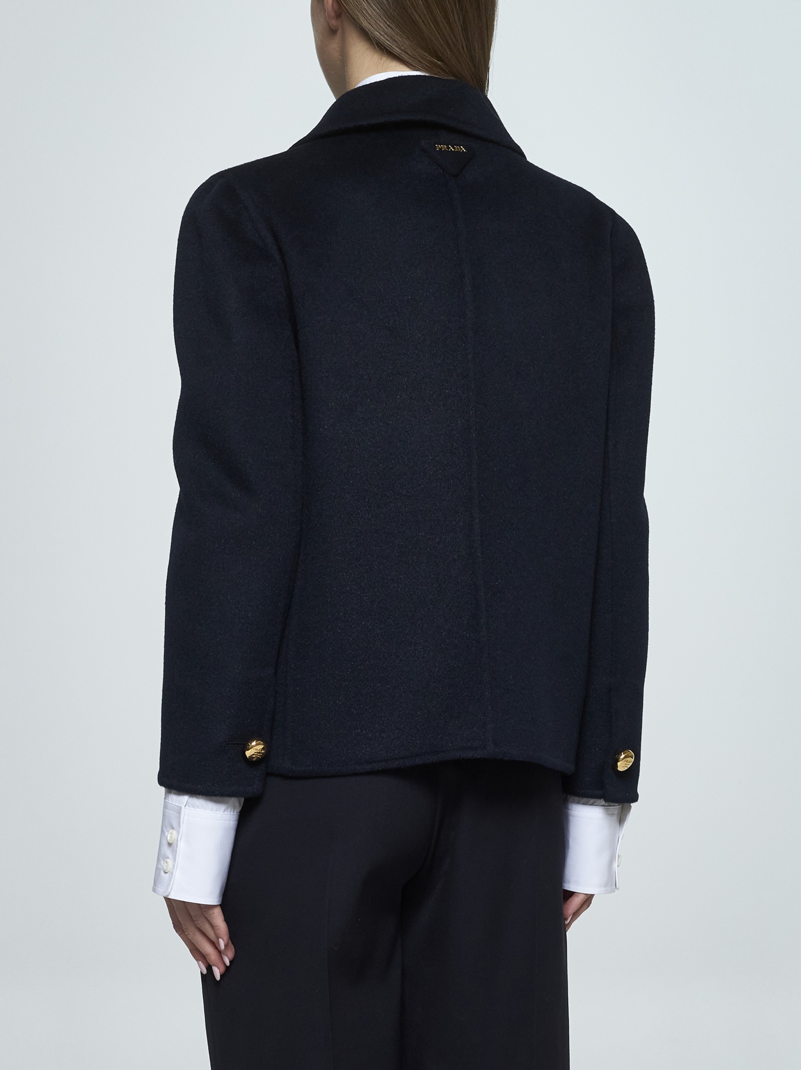 Prada peacoat store