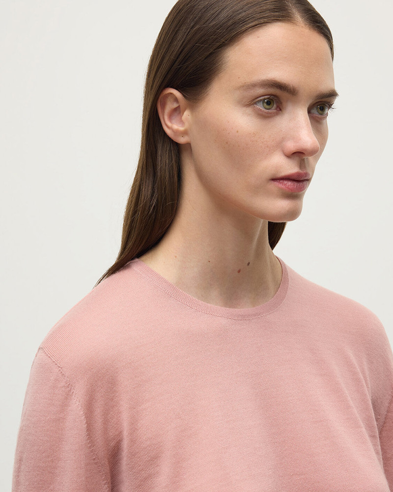 Superfine Cashmere Pink Jumper 5