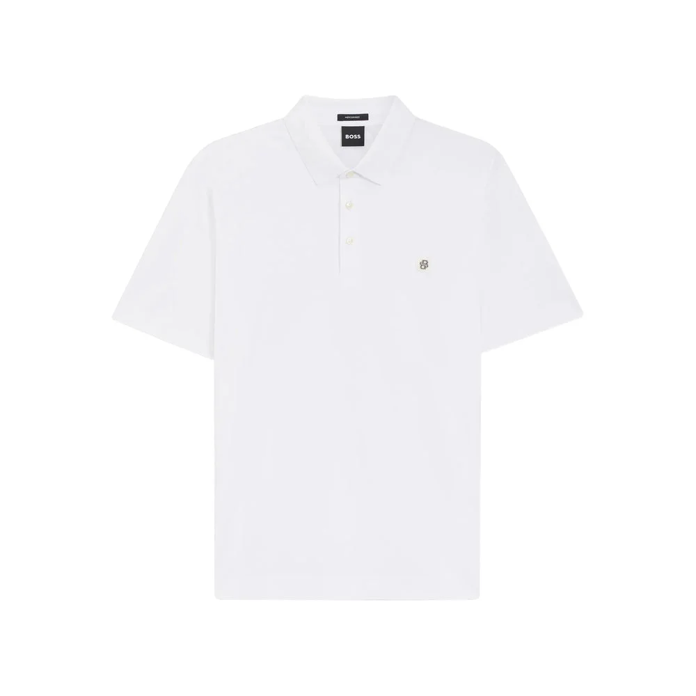 Boss White Polo Shirts Men - 1