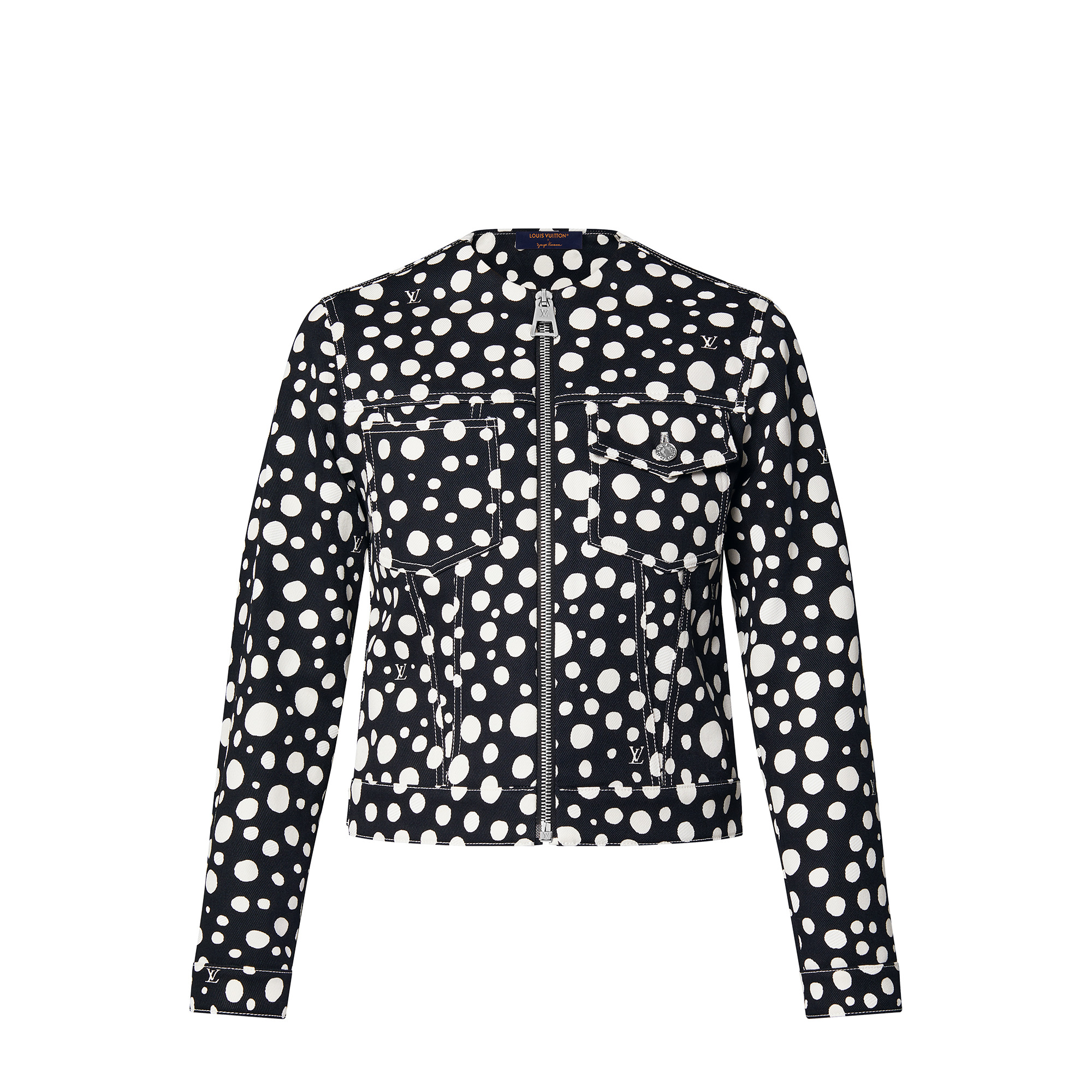 LV x YK Infinity Dots Zip-Up Jacket - 1