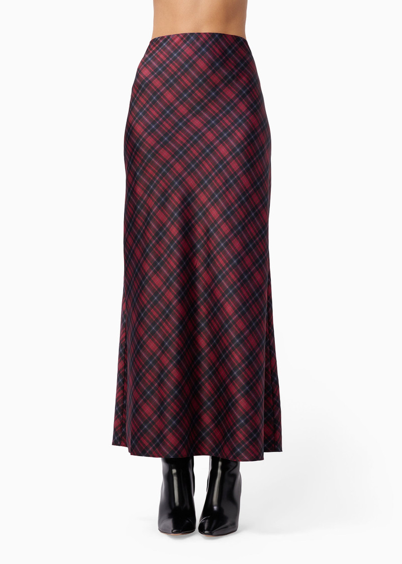 AVIVA MAXI SKIRT TARTAN 1