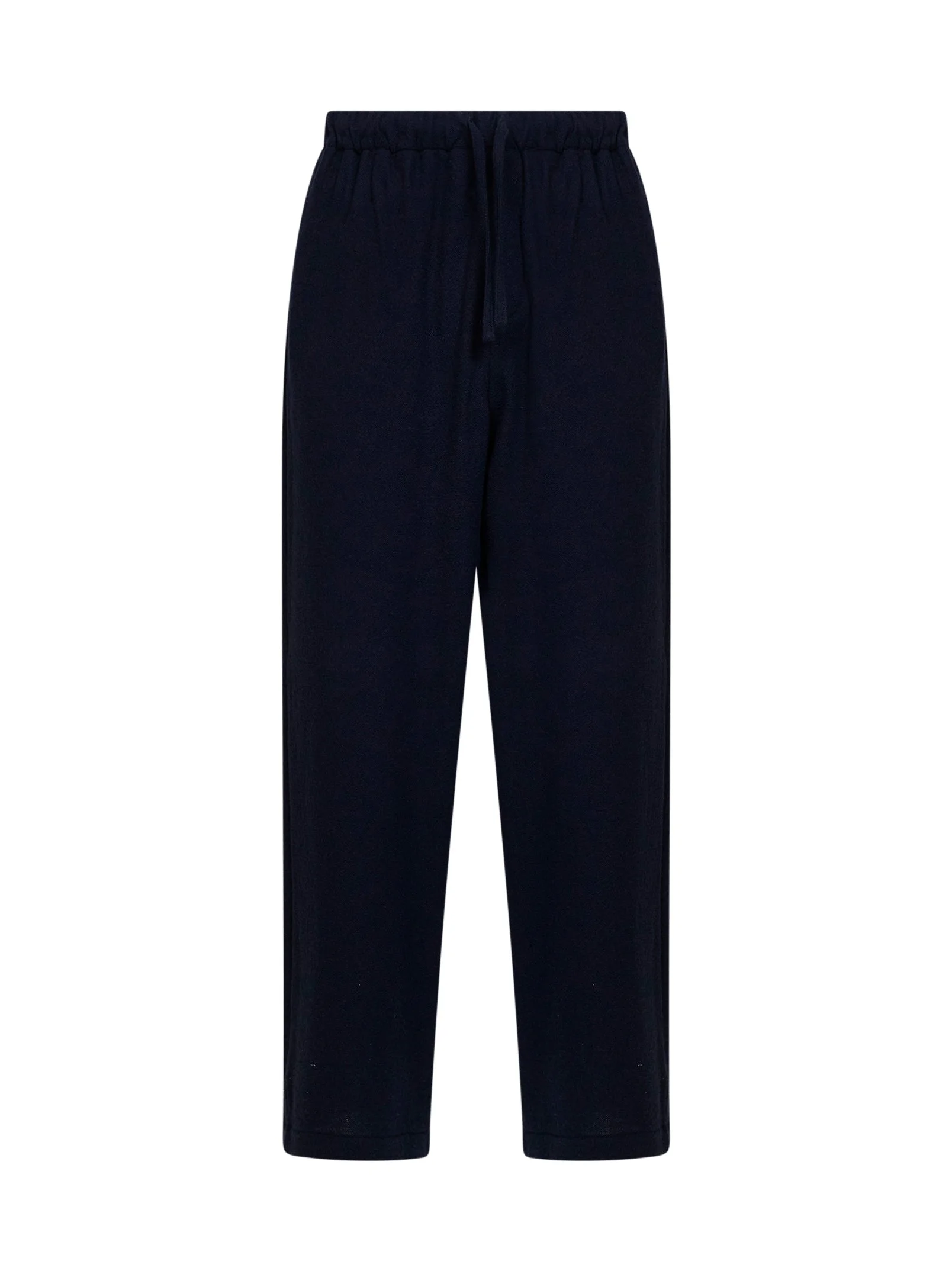 Blue ian cashmere wool jogger fit trousers - 1