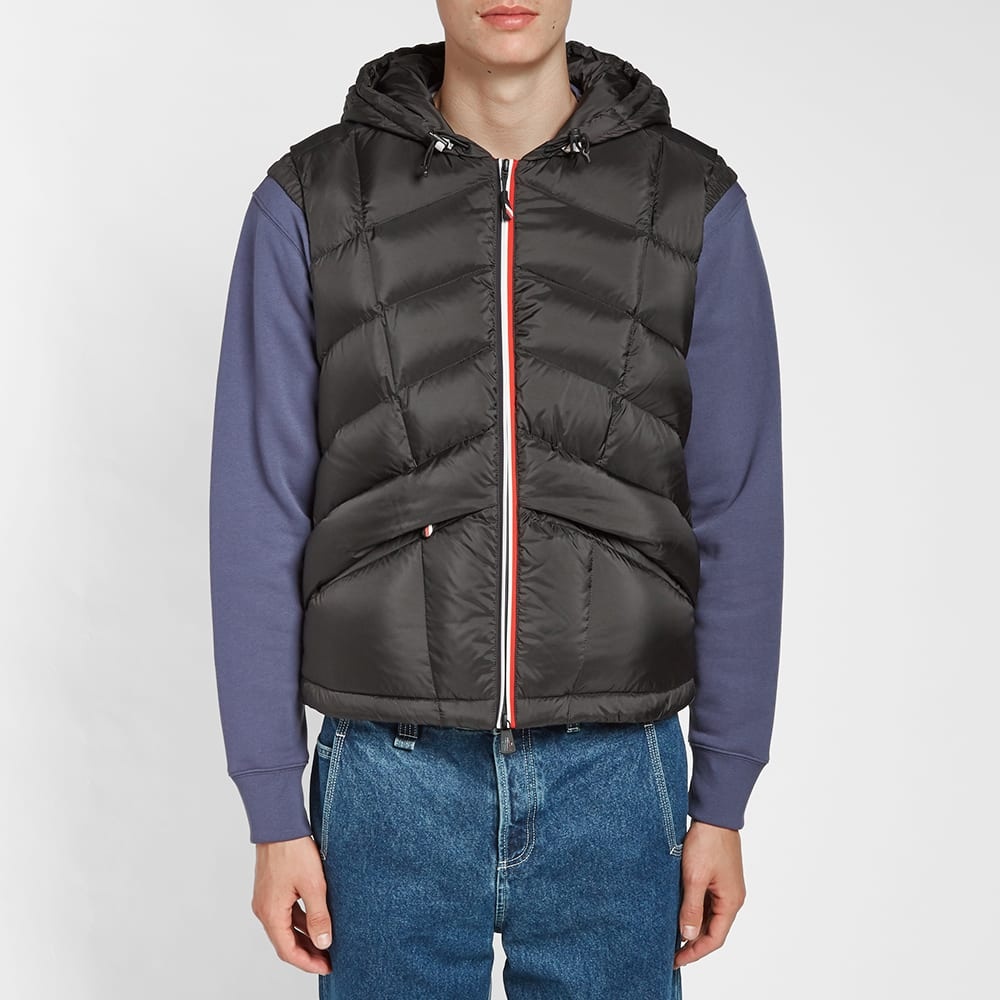 Moncler Grenoble Rossiniere Hooded Down Gilet - 4