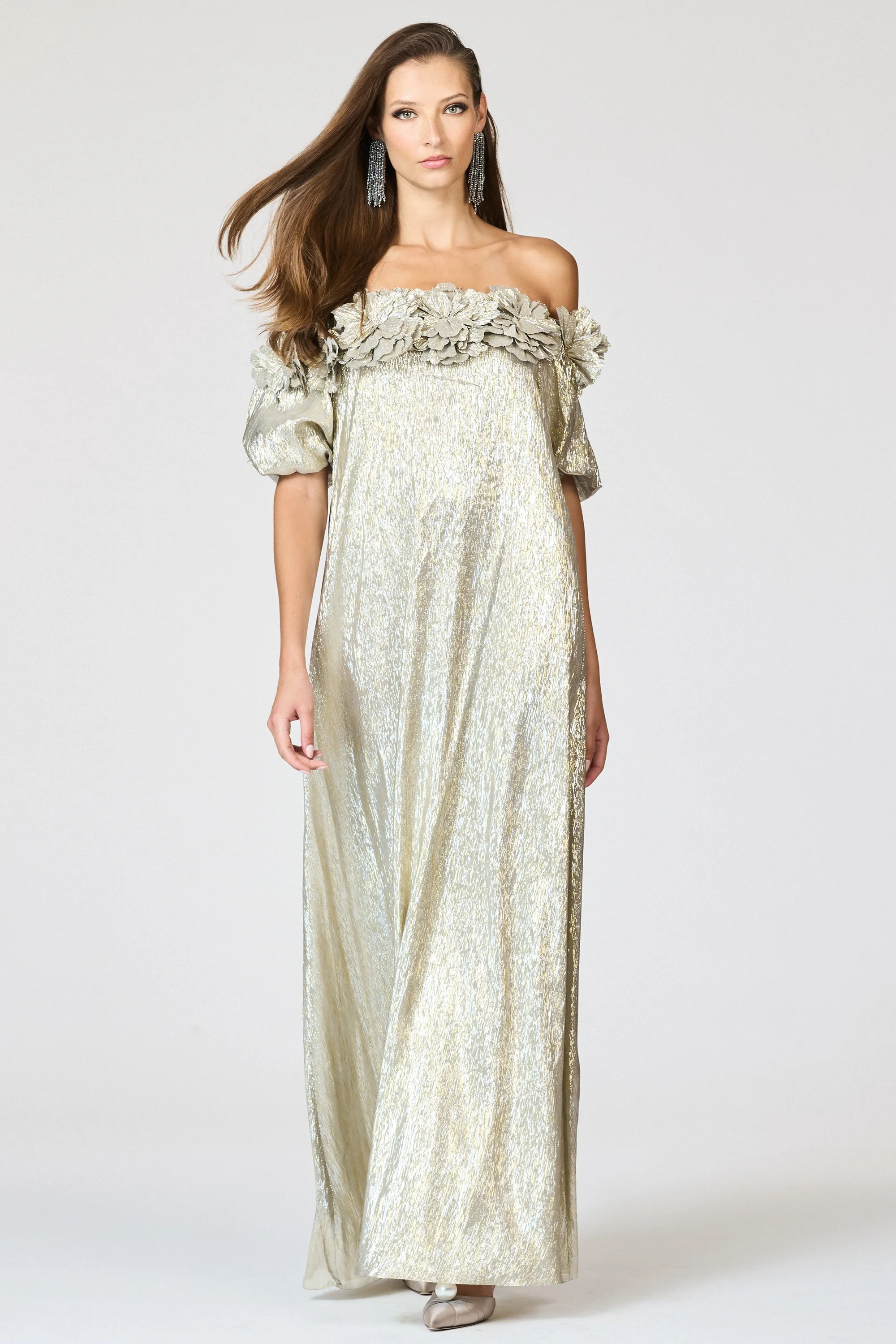 VALENTINA GOWN - METALLIC - 1