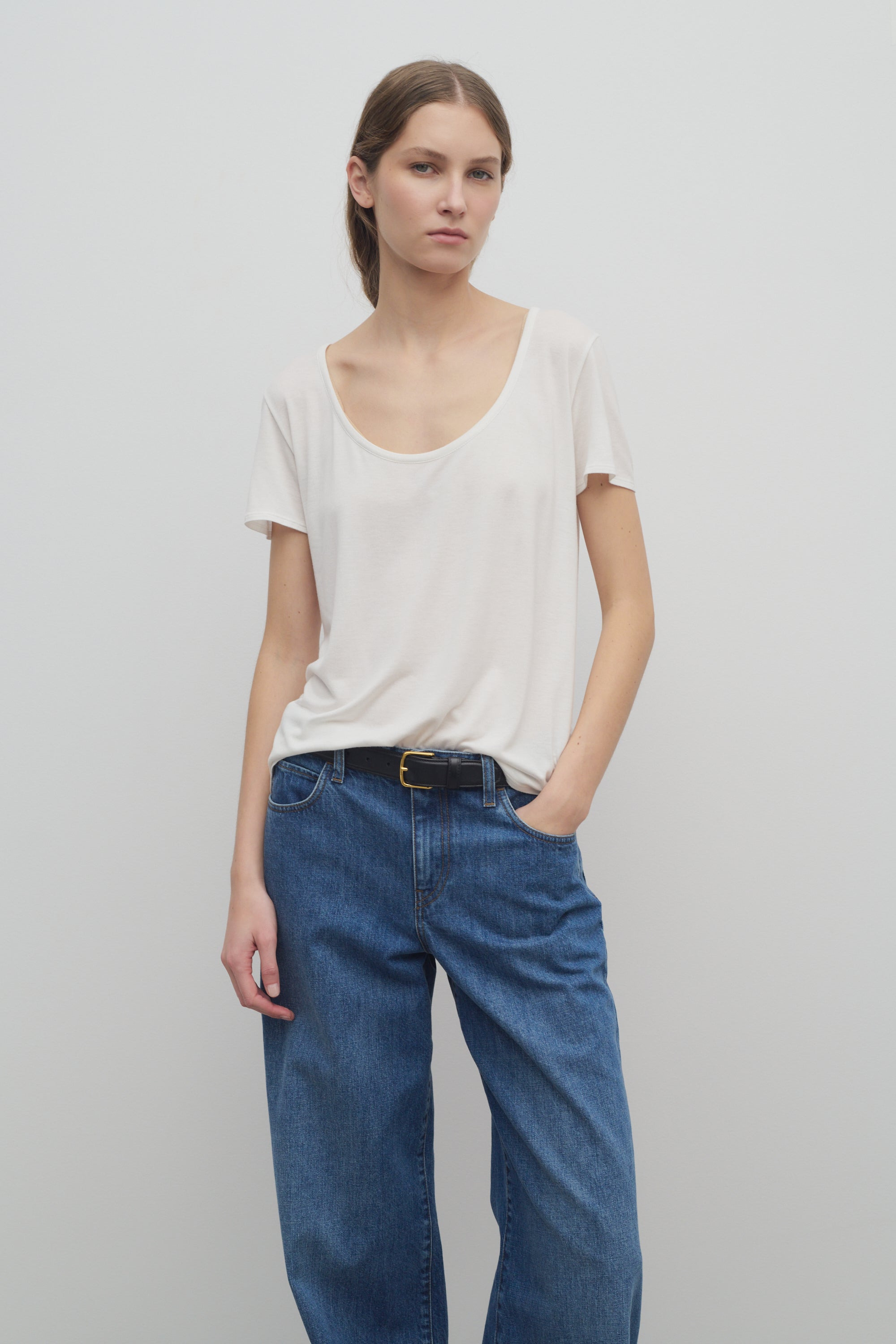 Stilton Top in Modal and Silk - 3
