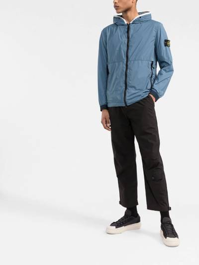 Stone Island Compass logo-patch padded jacket outlook