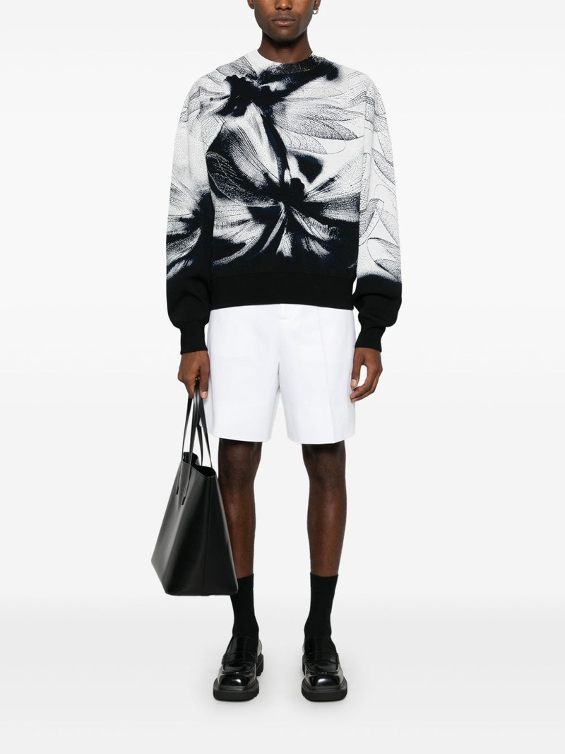 Alexander McQueen straight-leg shorts outlook