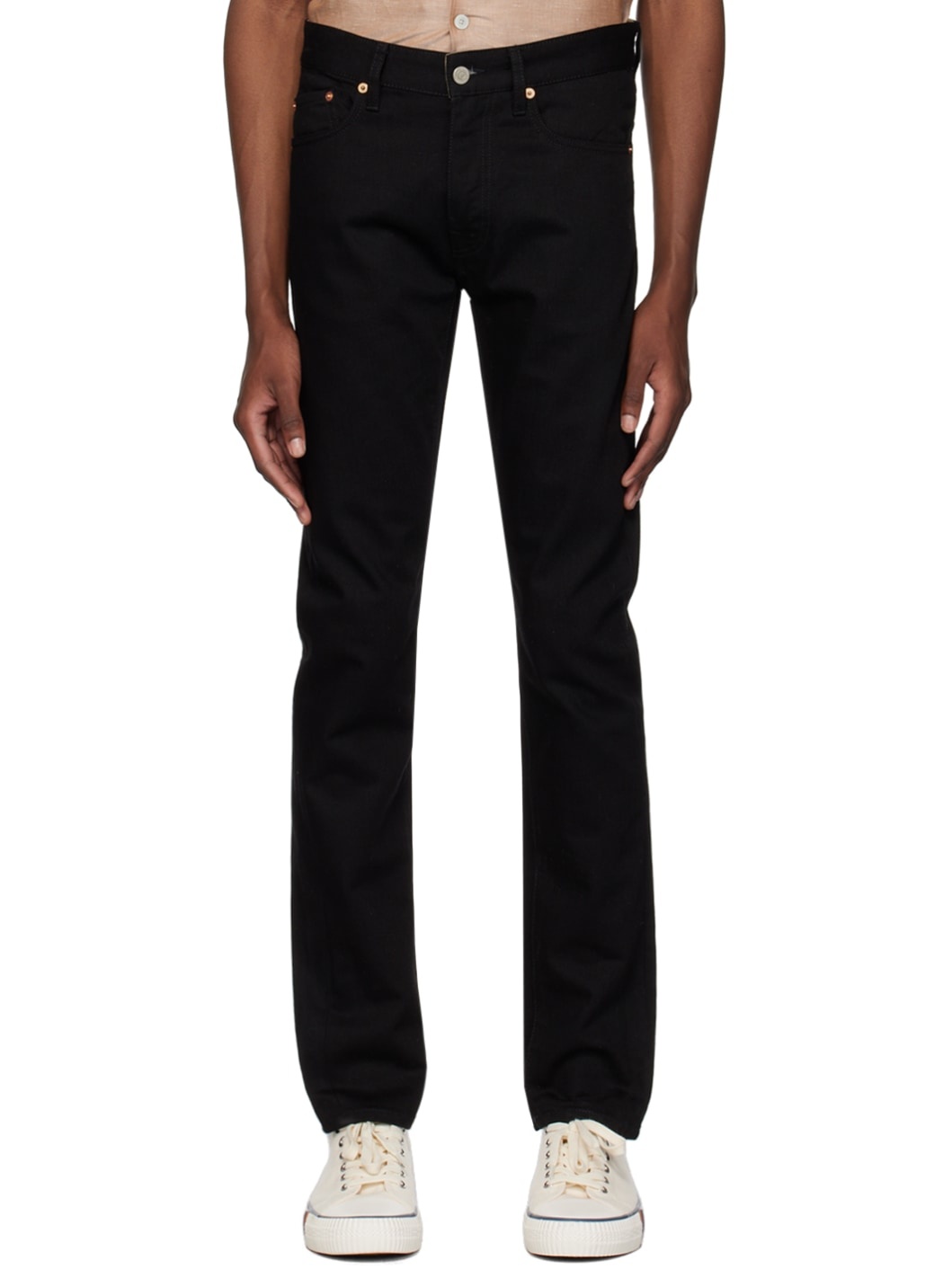 Black Longton Jeans - 1