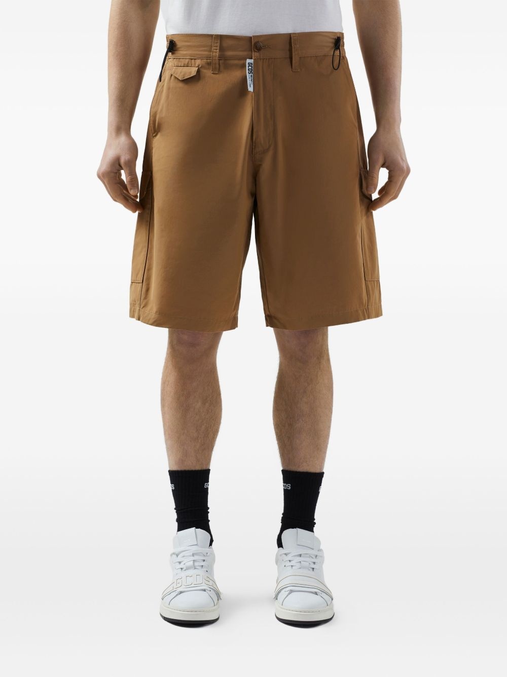 drawstring-waist bermuda shorts - 3