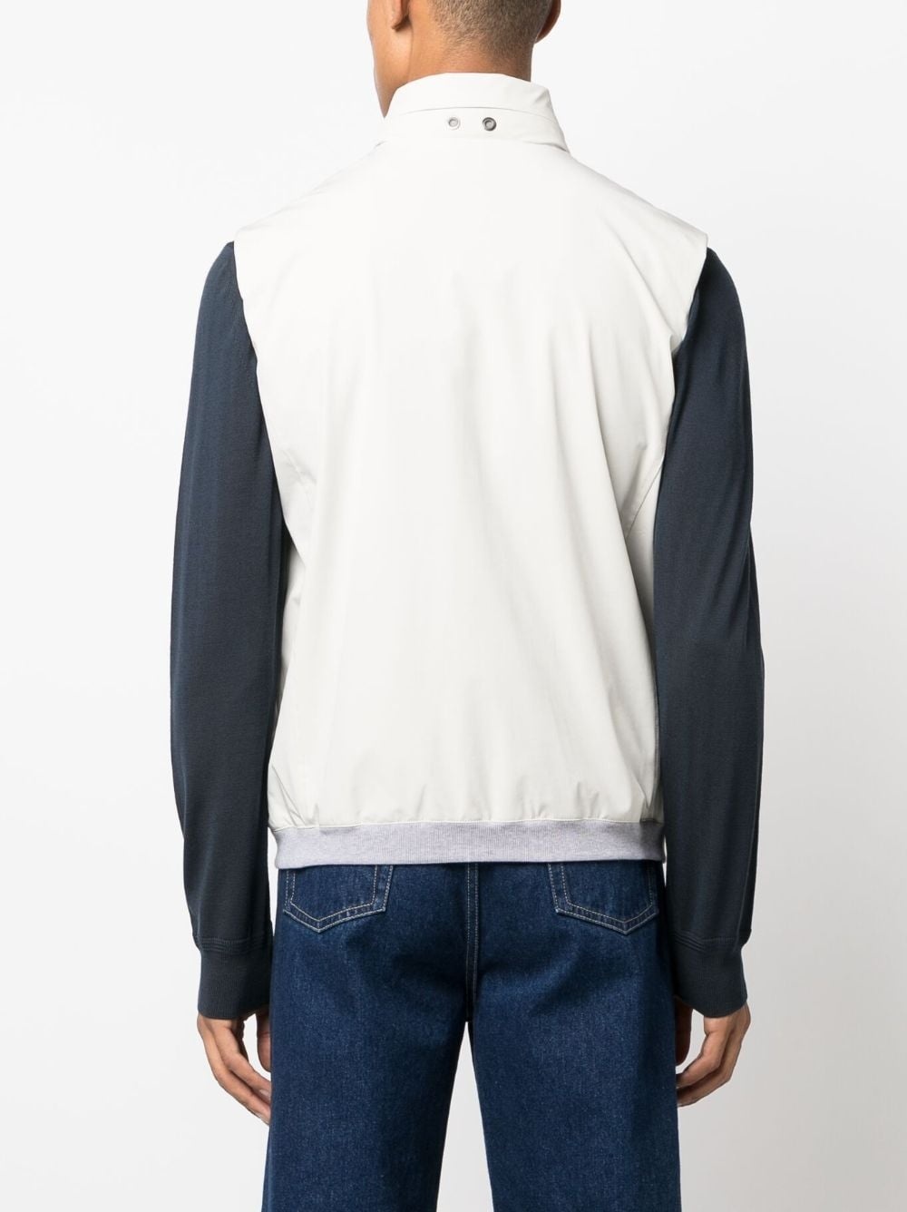 Save The Sea zip-up waistcoat - 4
