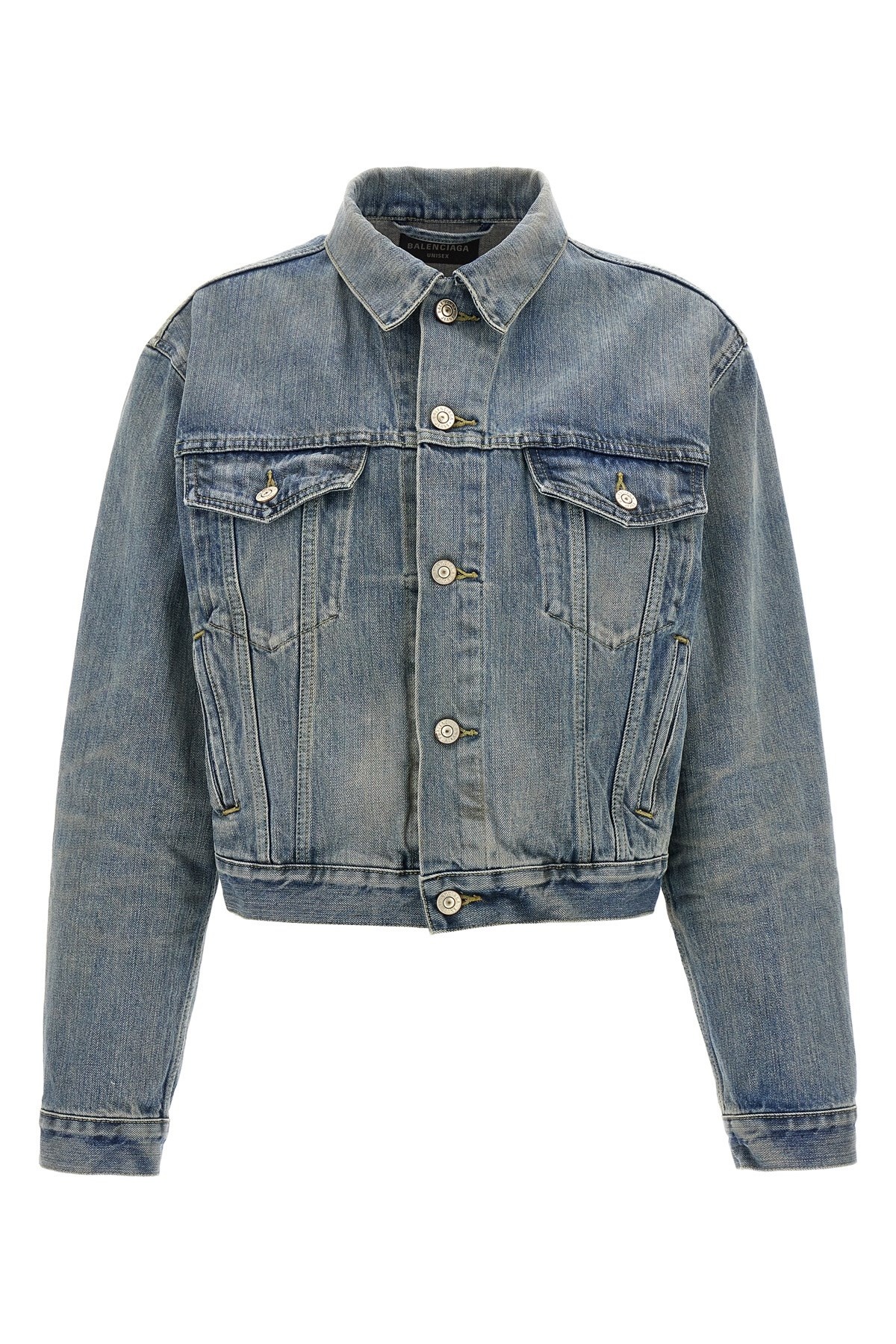 Logo denim jacket - 1